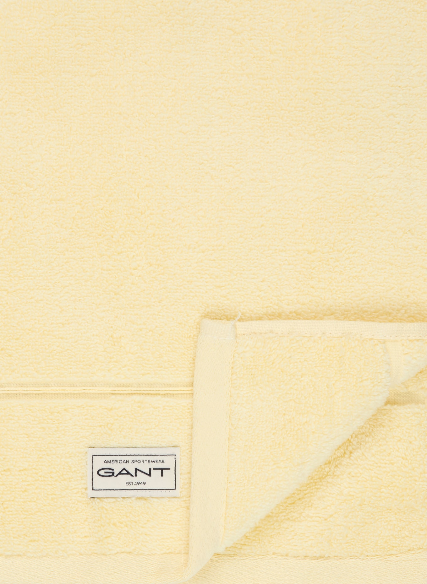 GANT HOME Lot de 4 gants de toilette: JAUNE CLAIR