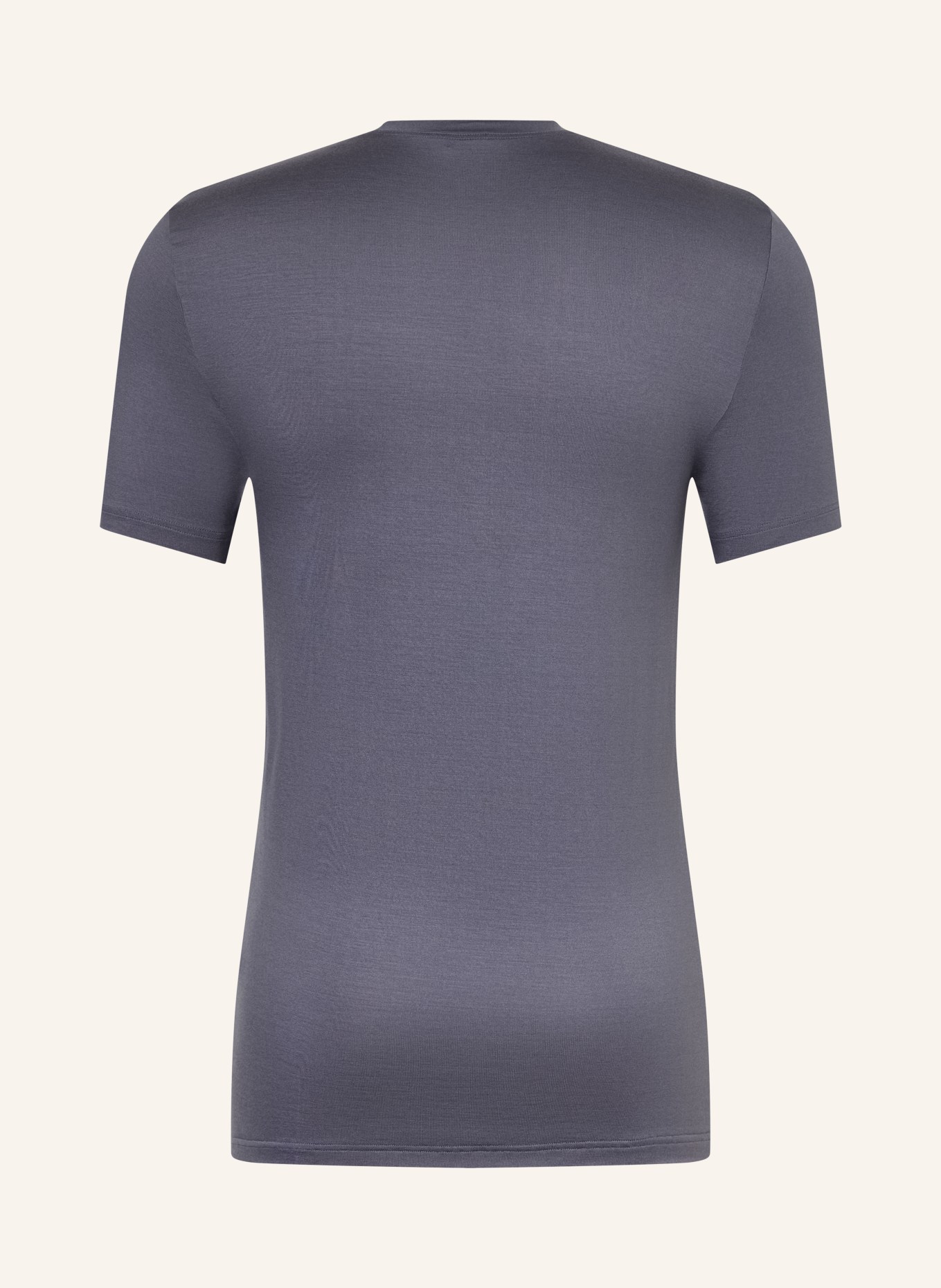 zimmerli T-shirt PURENESS: BLAUWGRIJS