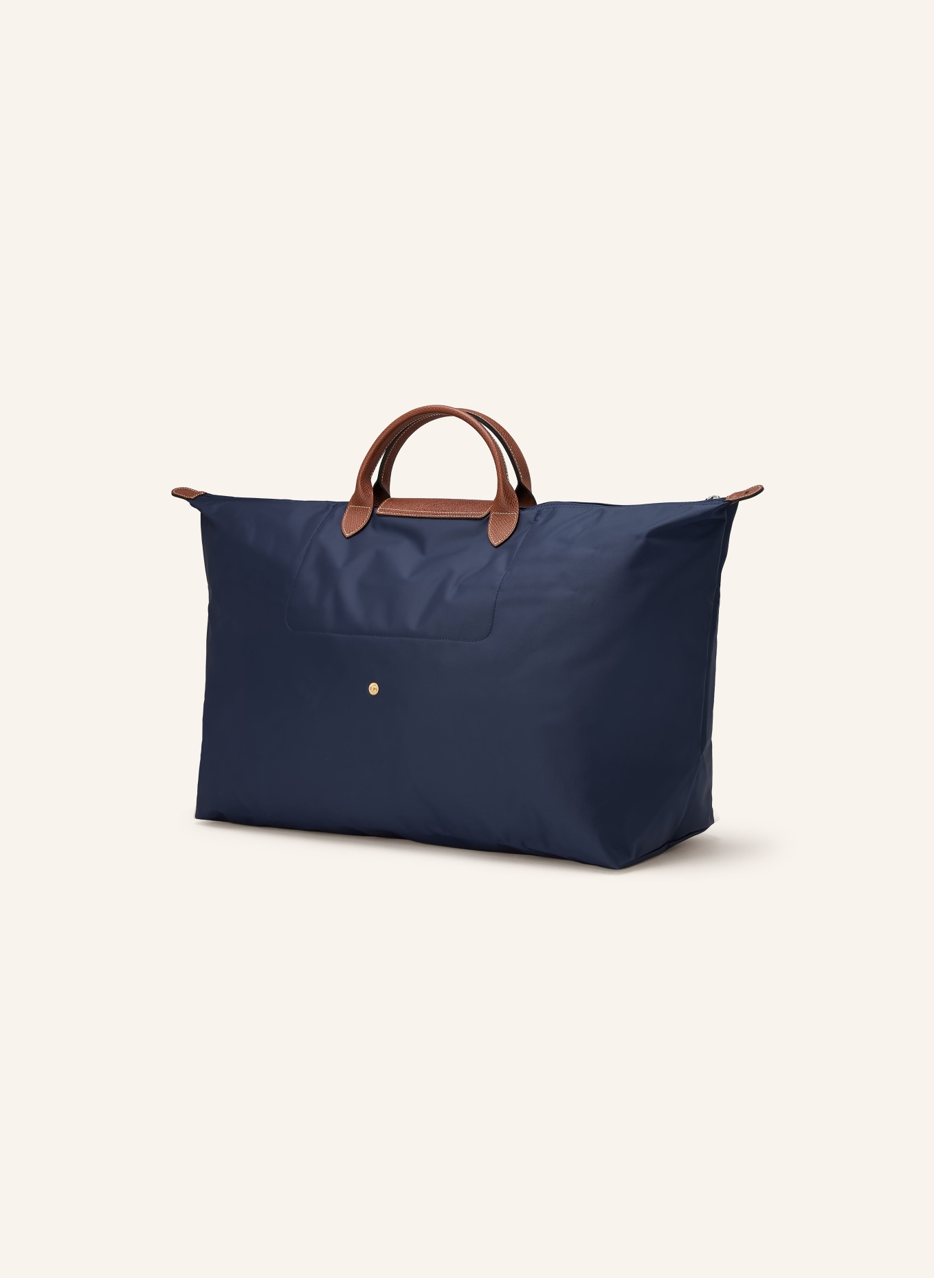 LONGCHAMP Reisetasche LE PLIAGE XL: DUNKELBLAU / GOLD / BRAUN