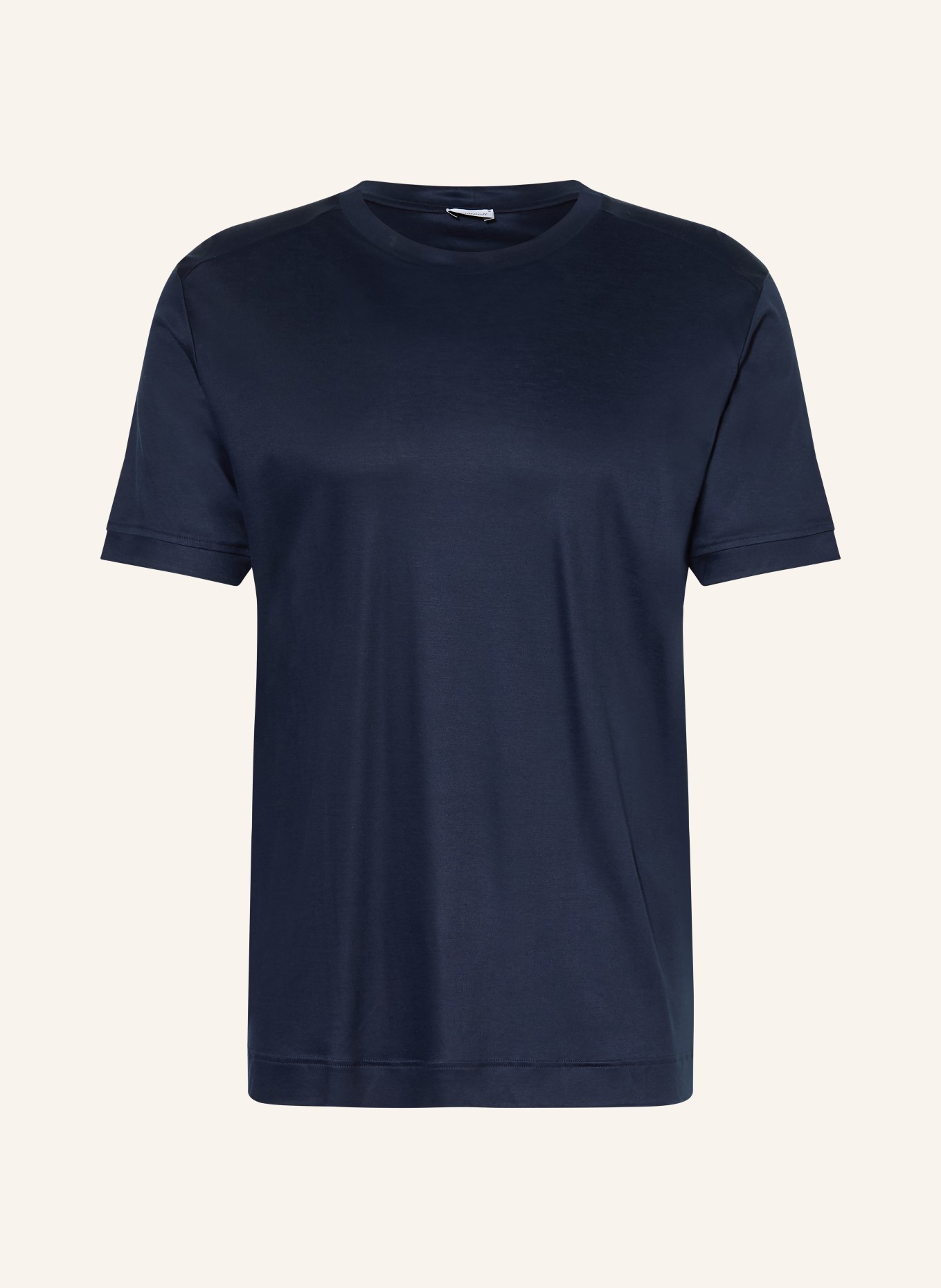 zimmerli Slaapshirt SUSTAINABLE LUXURY: DONKERBLAUW
