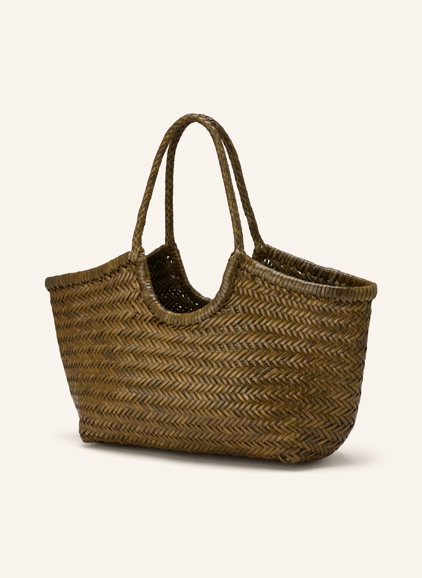 DRAGON DIFFUSION Shopper NANTUCKET BIG: KHAKI