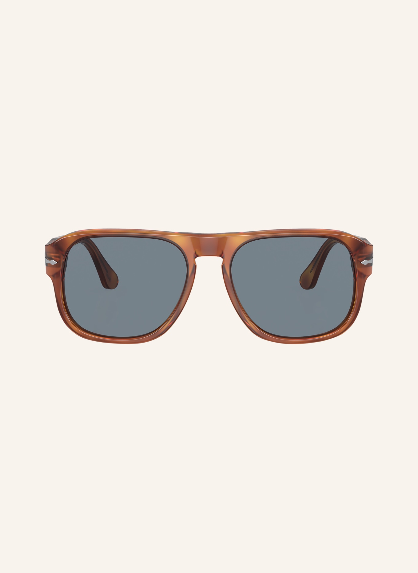 Persol Sonnenbrille PO3310: HELLBRAUN/ BLAU