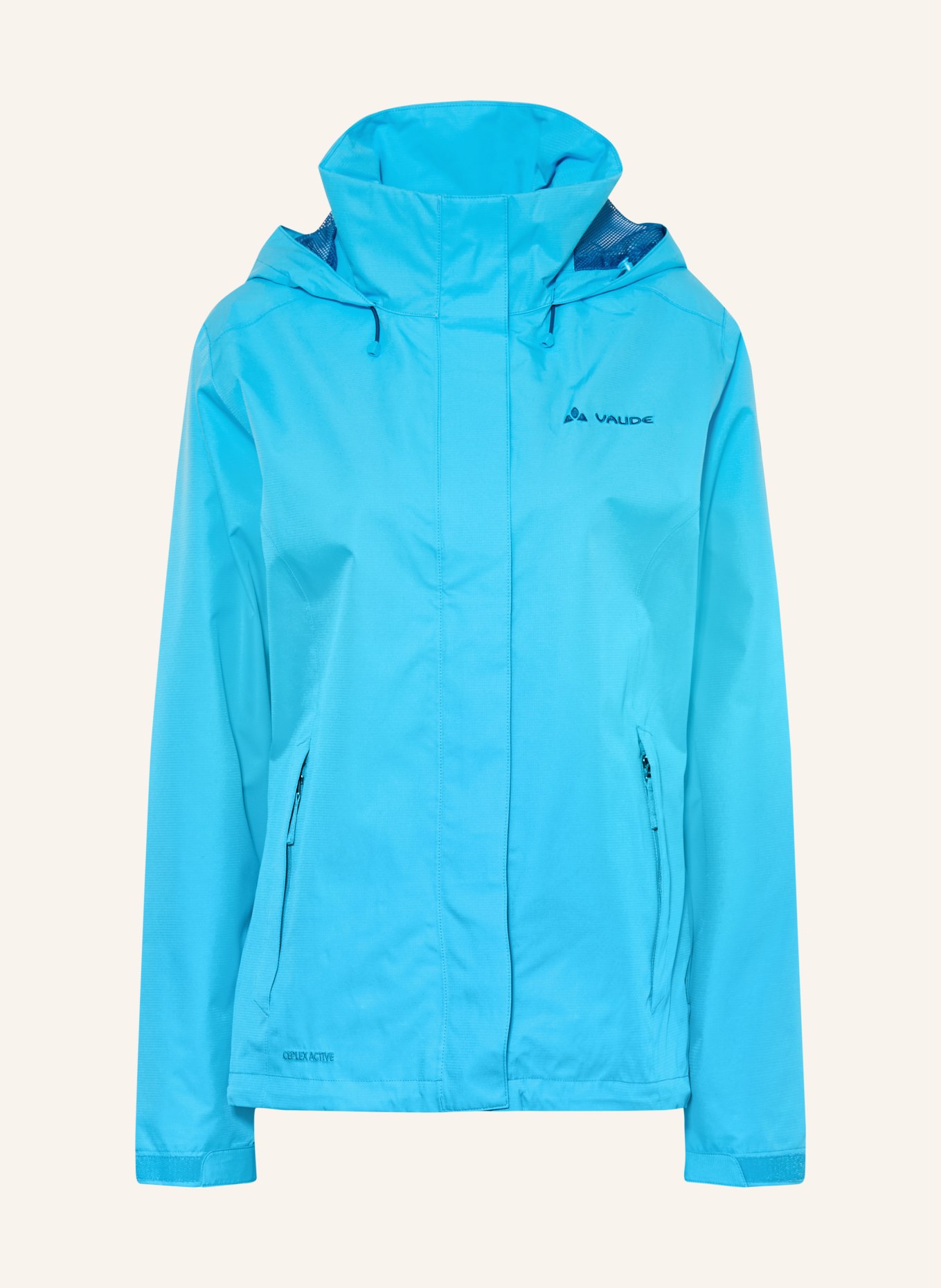 VAUDE Regenjas ESCAPE LIGHT: TURQUOISE