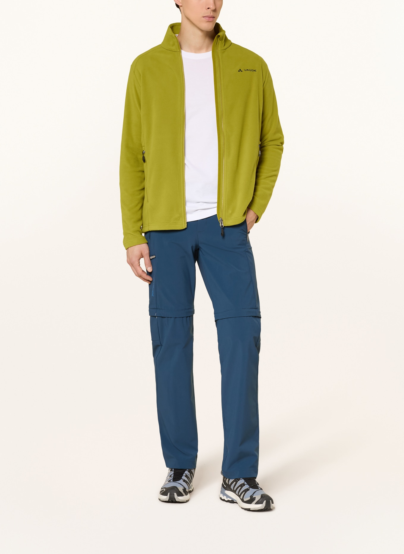 VAUDE Kurtka z polaru ROSEMOOR II: ZIELONY