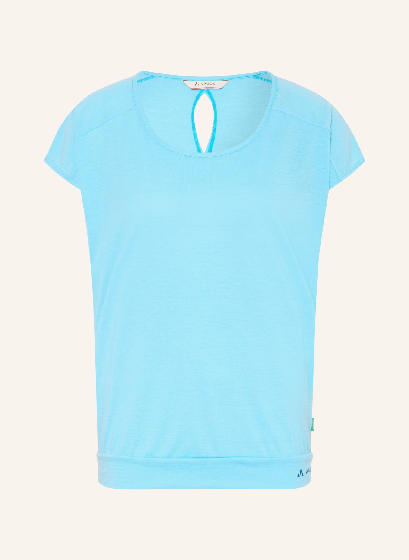 VAUDE T-shirt SKOMER III: TURQUOISE
