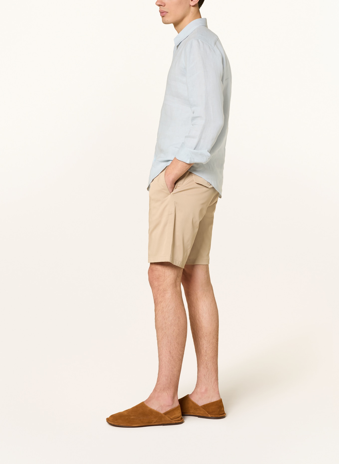 SANDRO Shorts: BEIGE