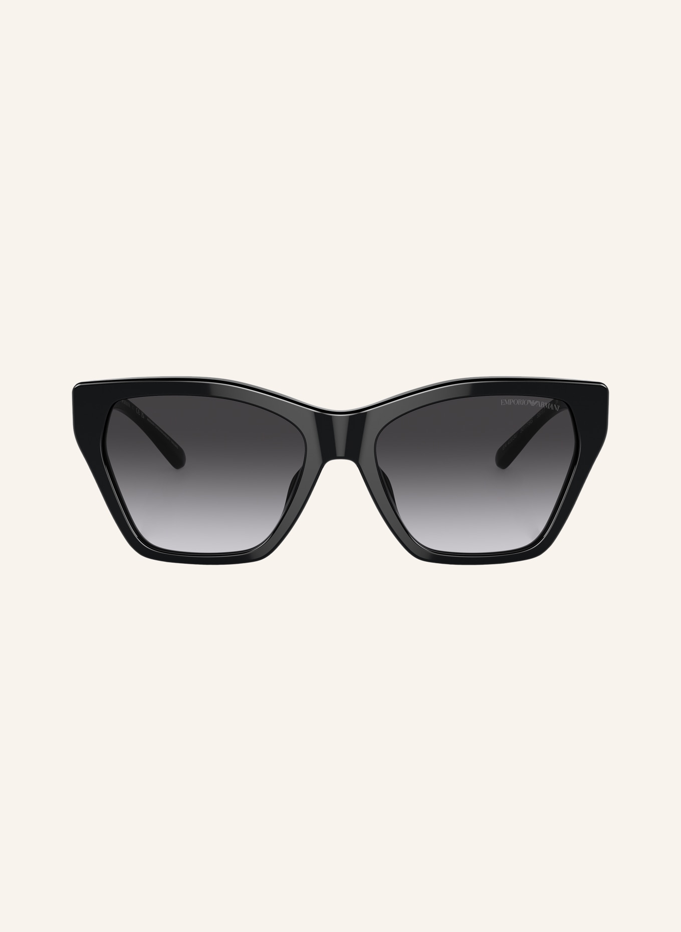 EMPORIO ARMANI Sunglasses EA4203U: BLACK/GRAY GRADIENT
