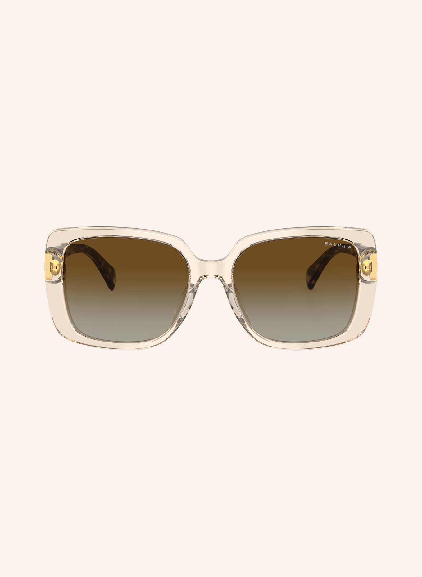 RALPH Sunglasses RA5298U: LIGHT BROWN/BROWN POLARIZED