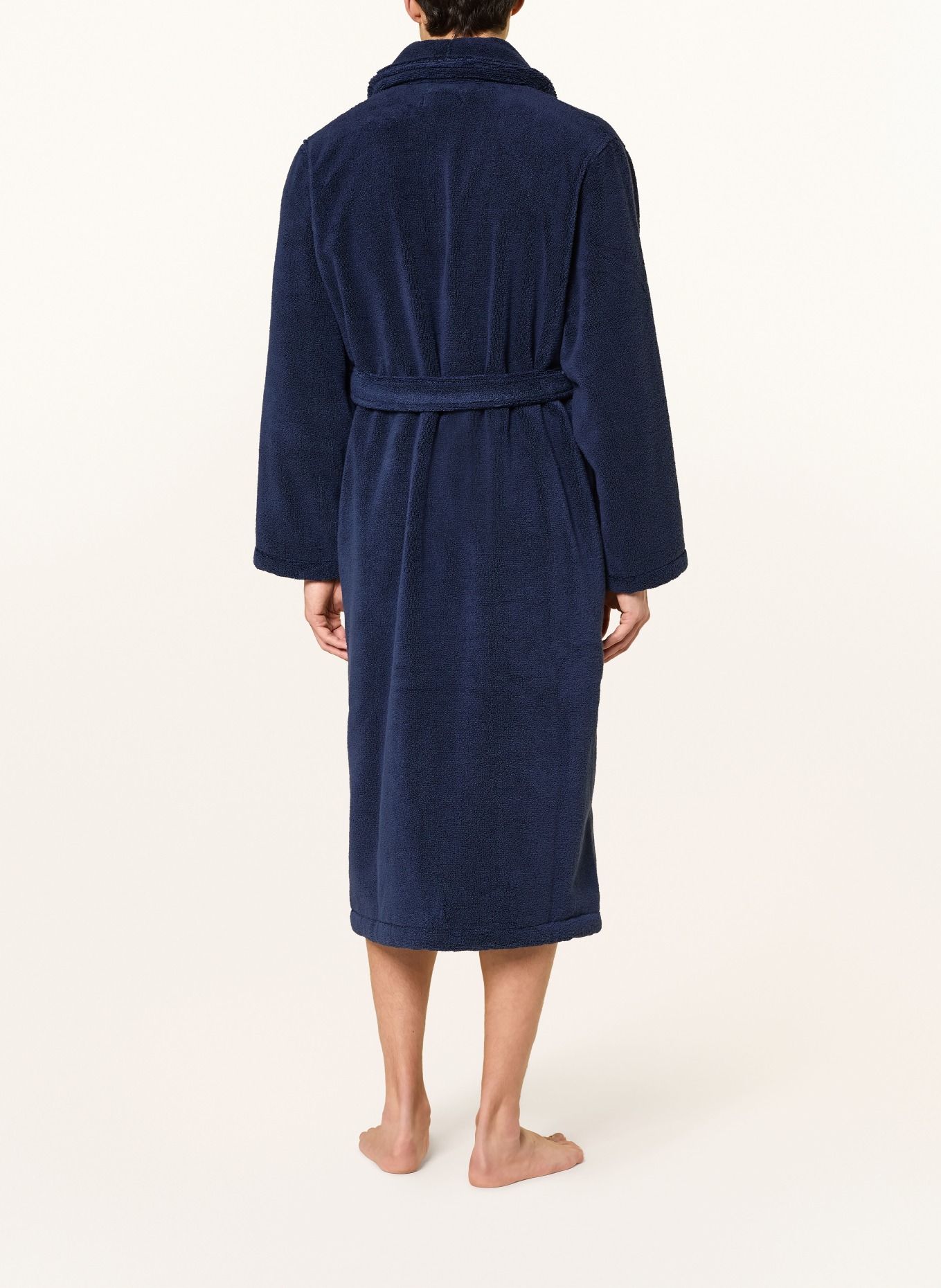POLO RALPH LAUREN Herren-Bademantel: DUNKELBLAU