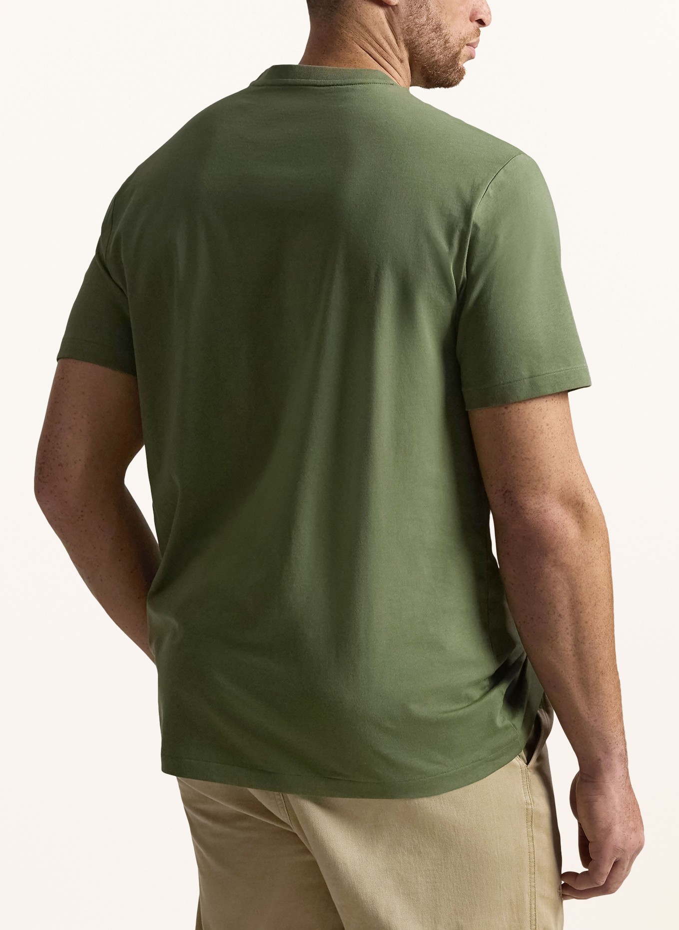 POLO RALPH LAUREN Big & Tall Tričko: OLIVOVÁ