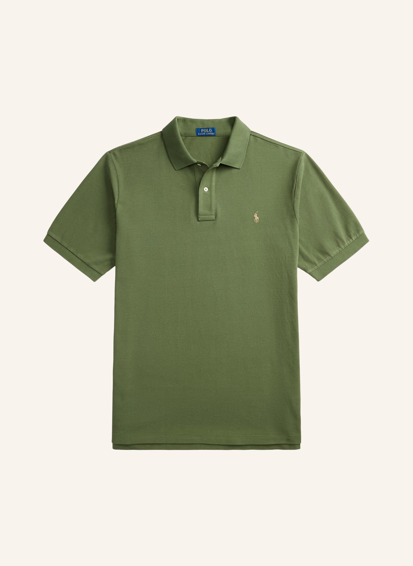 POLO RALPH LAUREN Big & Tall Polo piqué: OLIVE