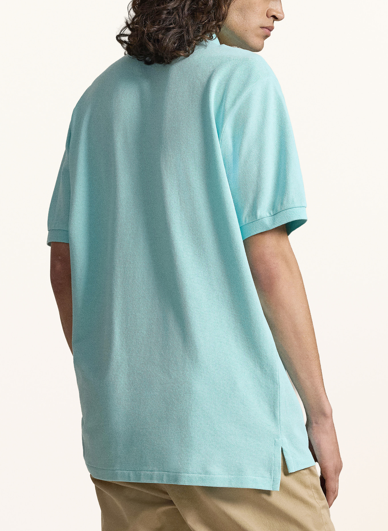 POLO RALPH LAUREN Big & Tall Polo piqué: BLEU FLUO