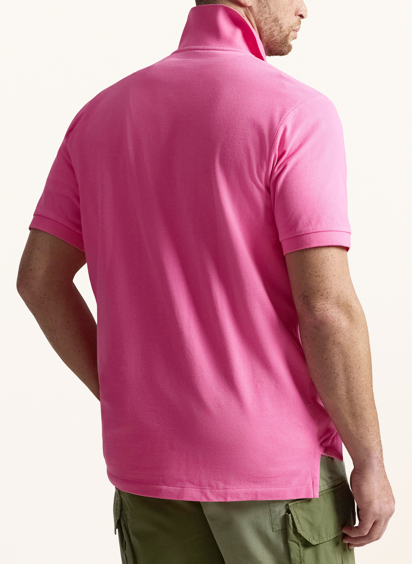 POLO RALPH LAUREN Big & Tall Polo piqué: ROSE FUCHSIA