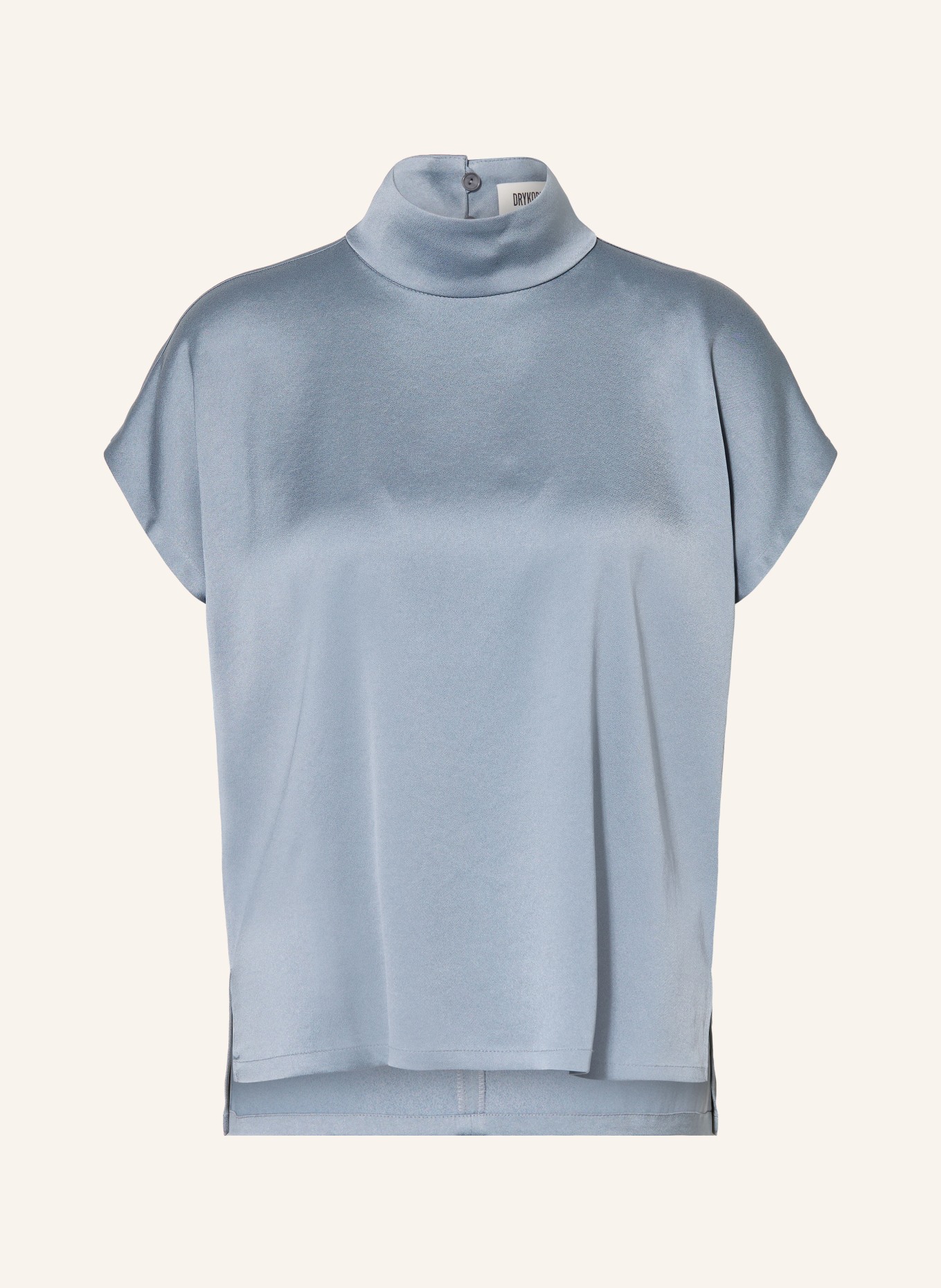 DRYKORN Chemisier ALARIA_1 en satin: BLEU GRIS