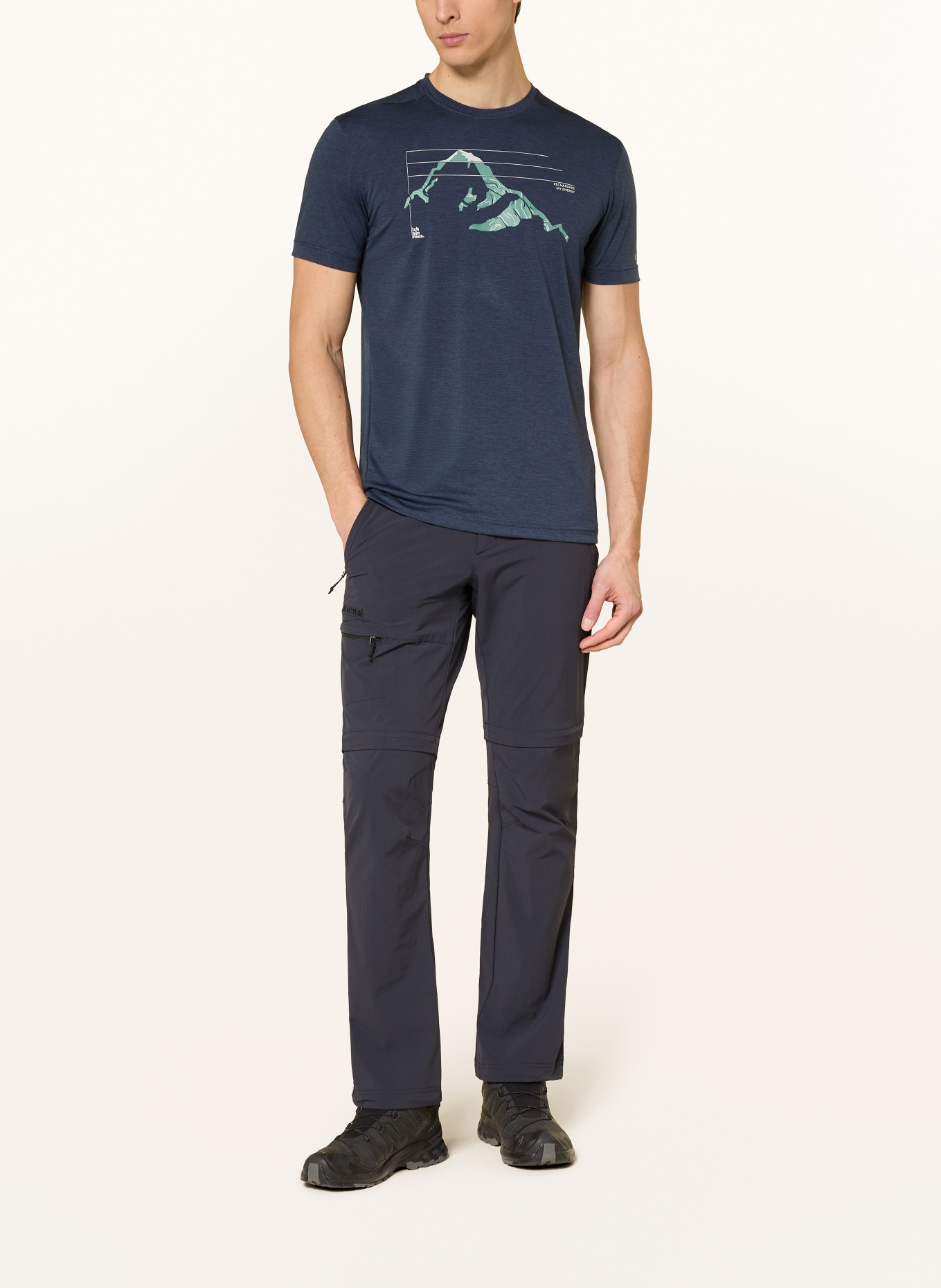 Schöffel Koszulka SULTEN: GRANATOWY