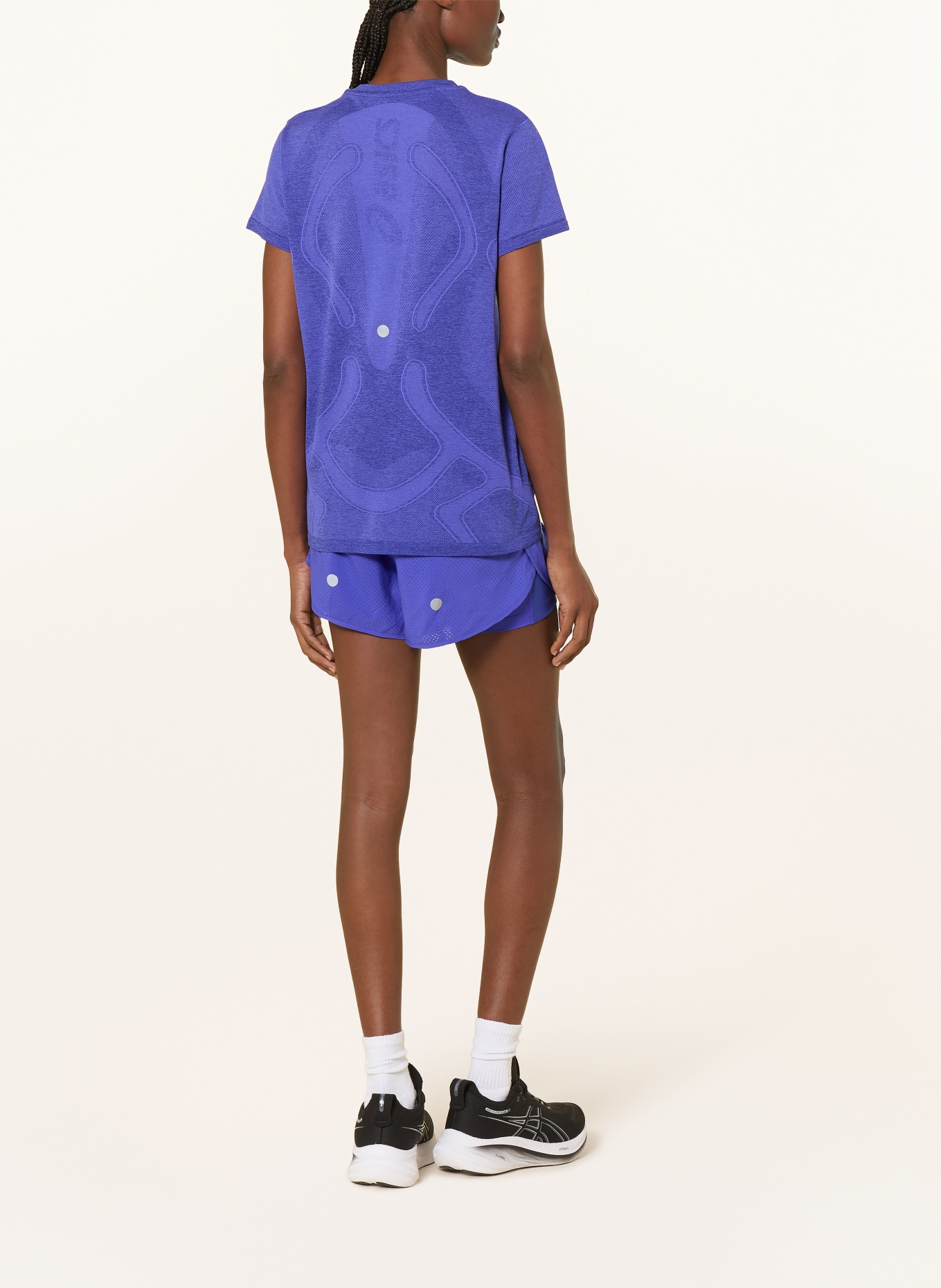 ASICS 2-in-1-Laufshorts ROAD: BLAU