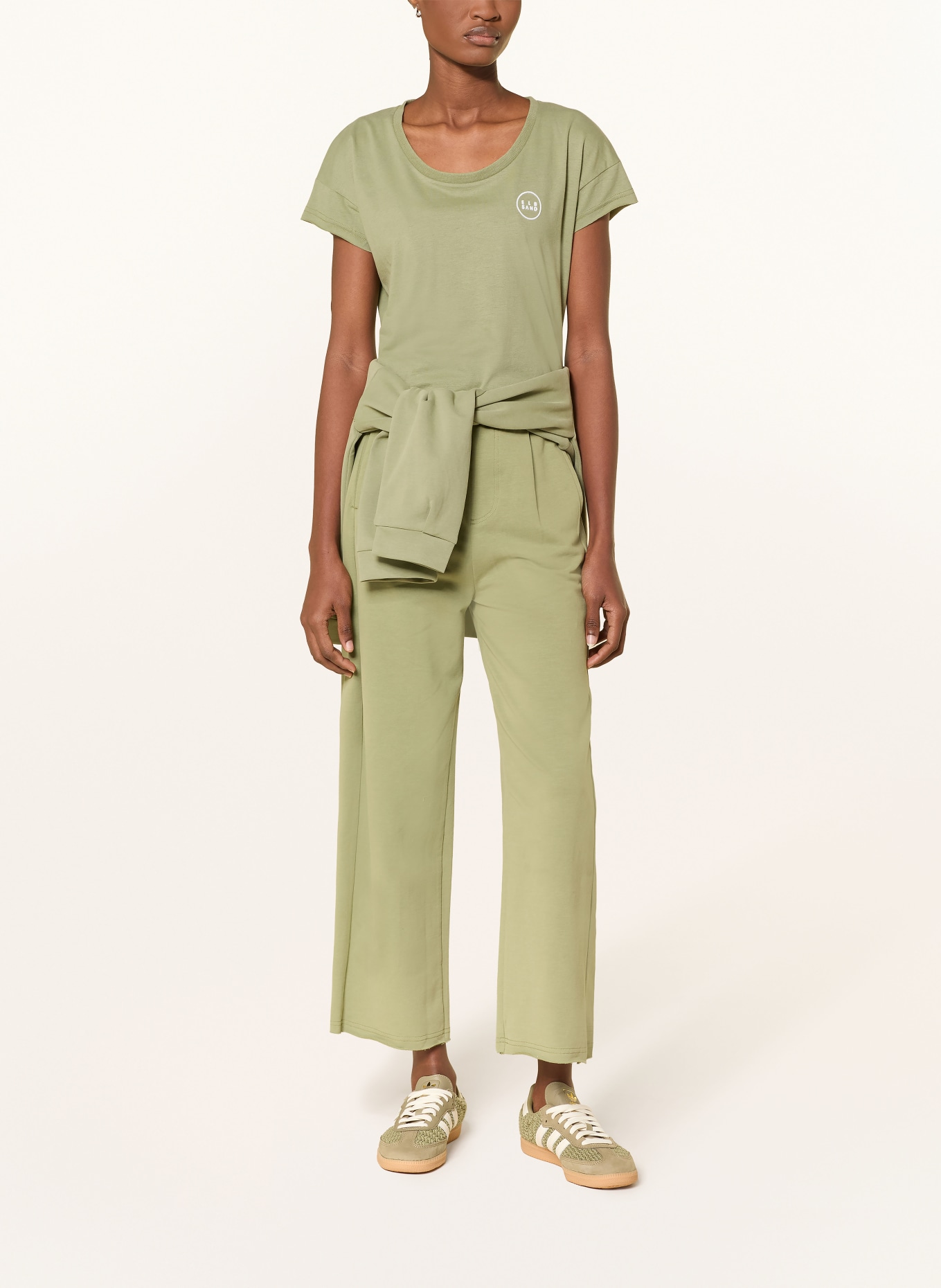 ELBSAND T-Shirt RAGNE: HELLGRÜN