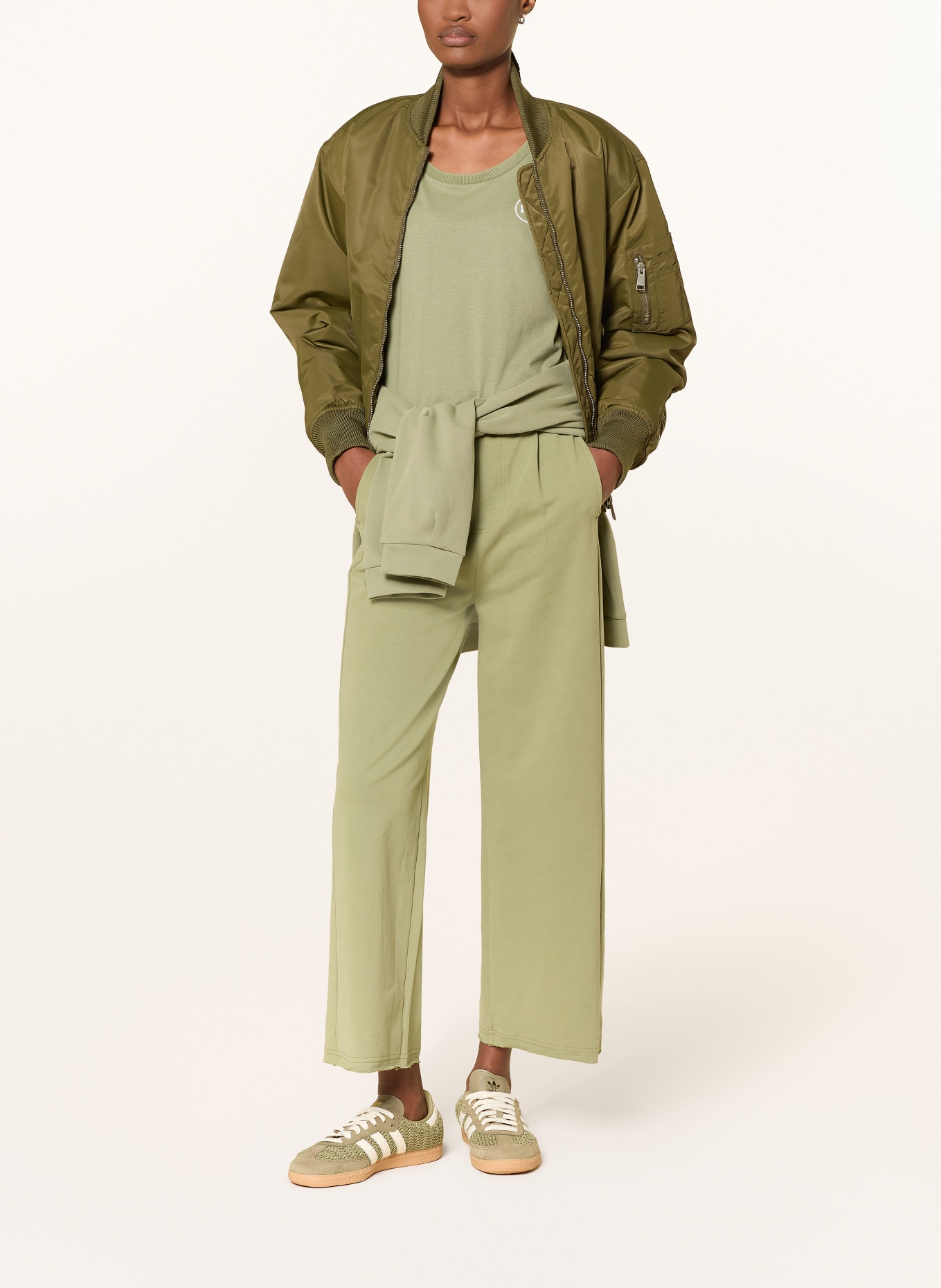 ELBSAND T-Shirt RAGNE: HELLGRÜN