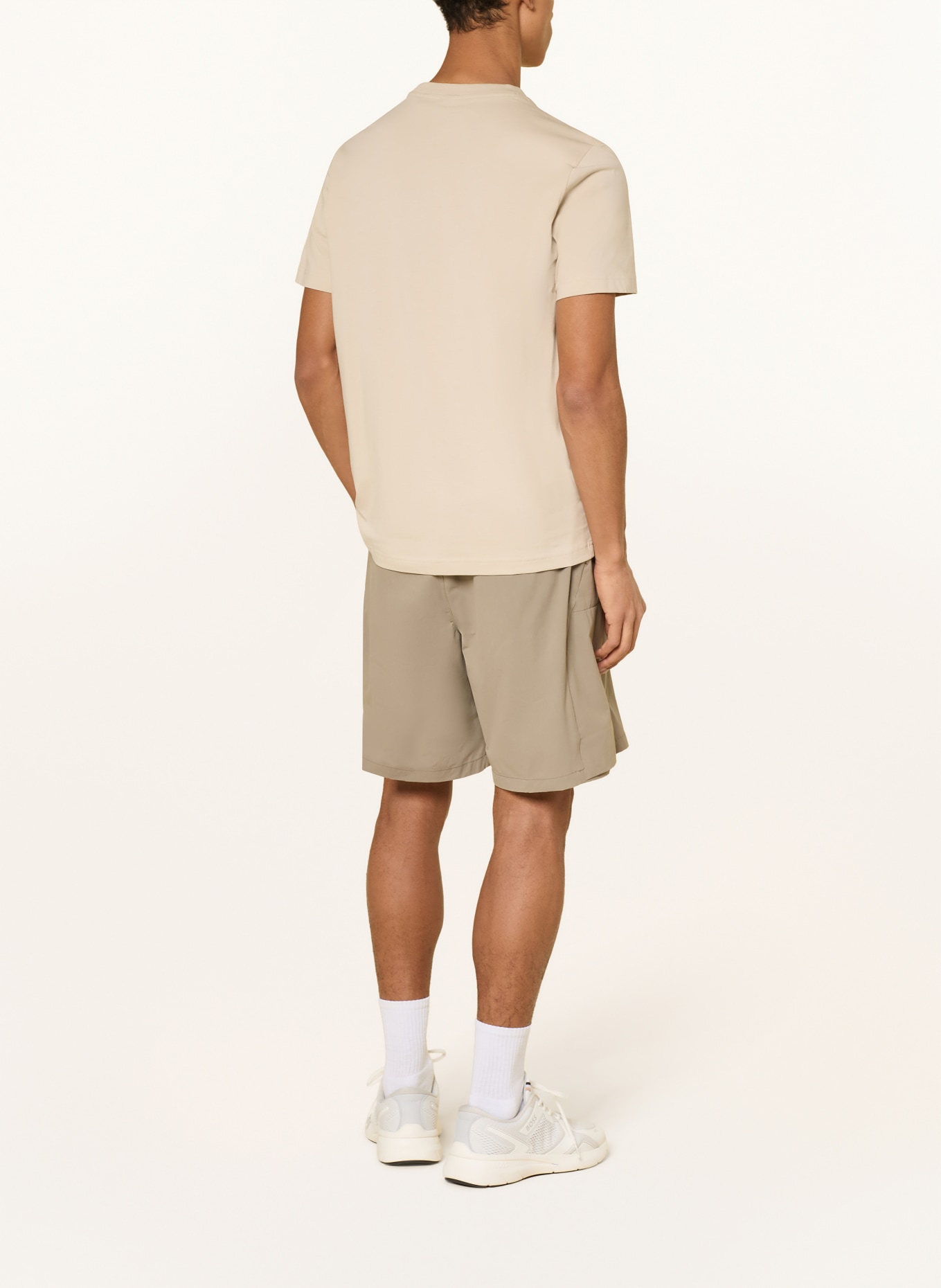 BOSS T-shirt TEE: BEIGE