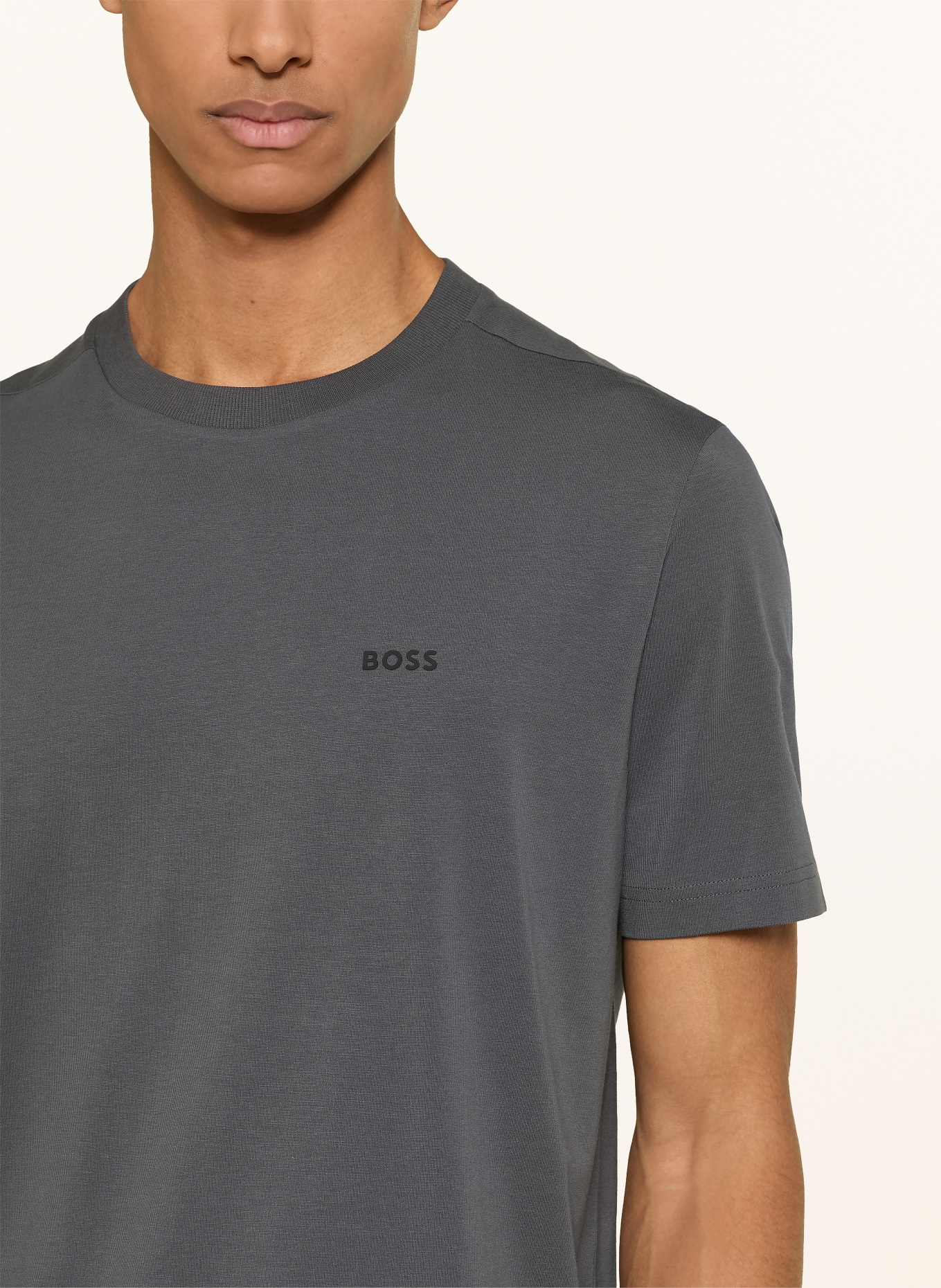 BOSS T-shirt TEE: GRIJS