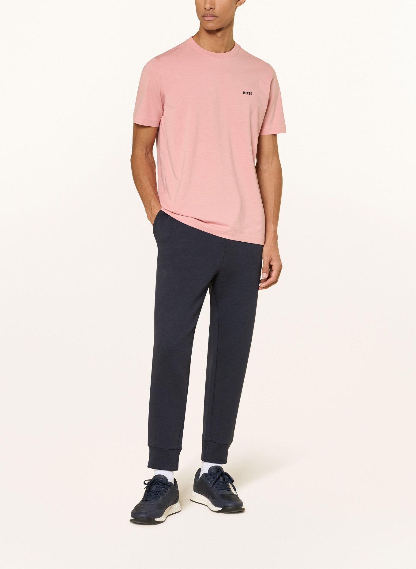 BOSS T-Shirt TEE: ROSÉ