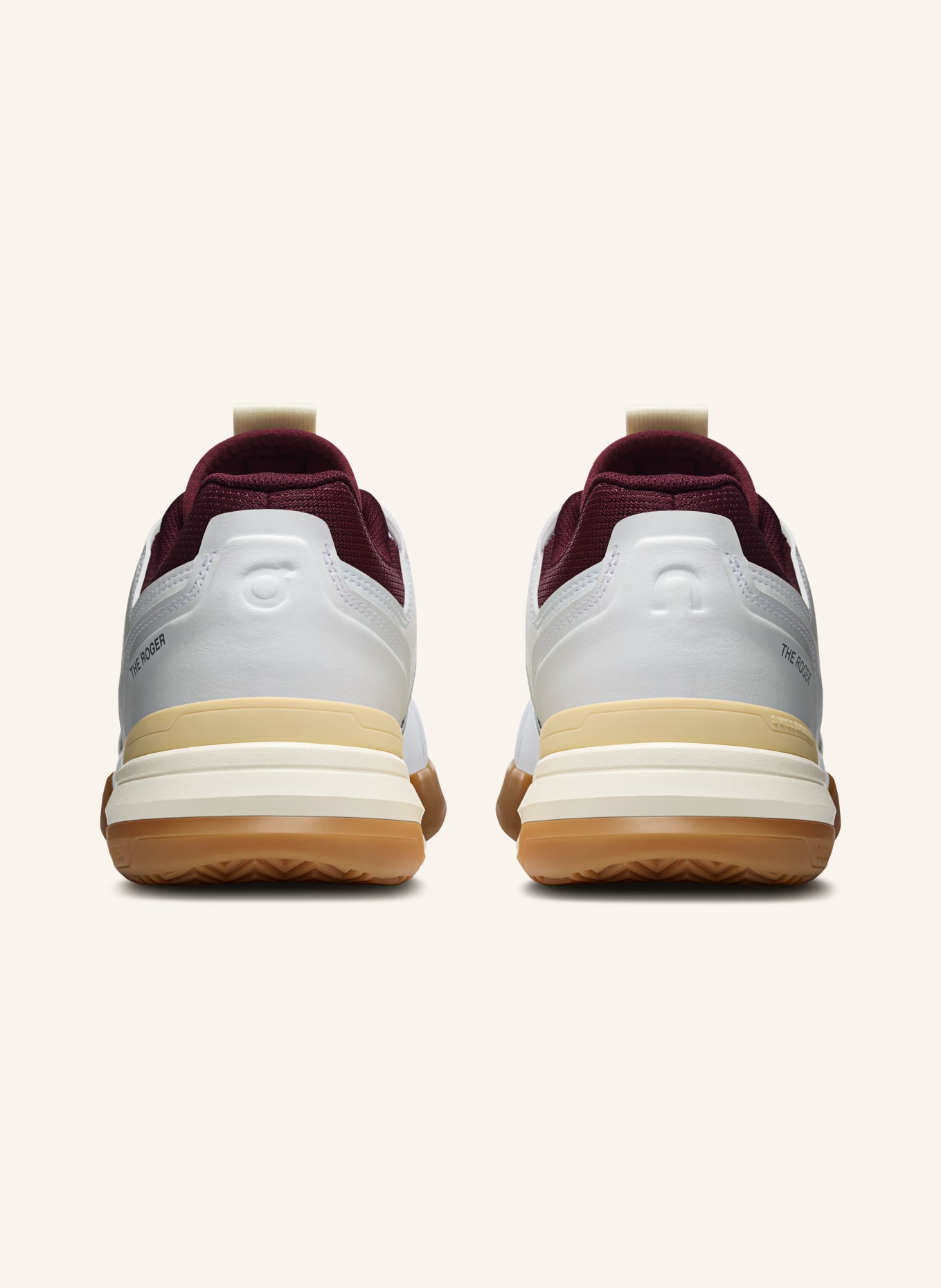 On Buty do tenisa THE ROGER CLUBHOUSE PRO: BIAŁY / KREMOWY