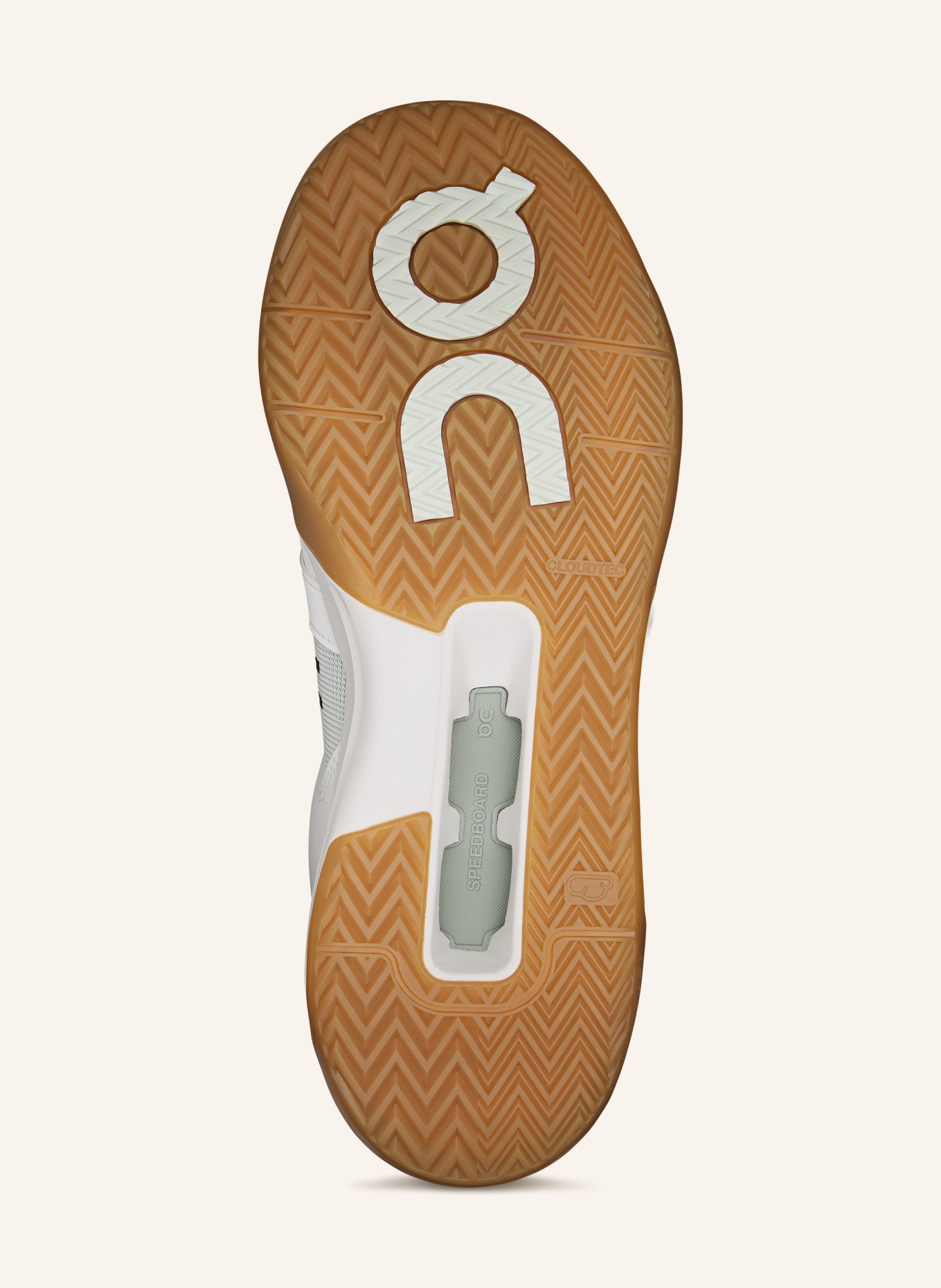 On Buty do tenisa THE ROGER CLUBHOUSE PRO: BIAŁY / JASNOZIELONY