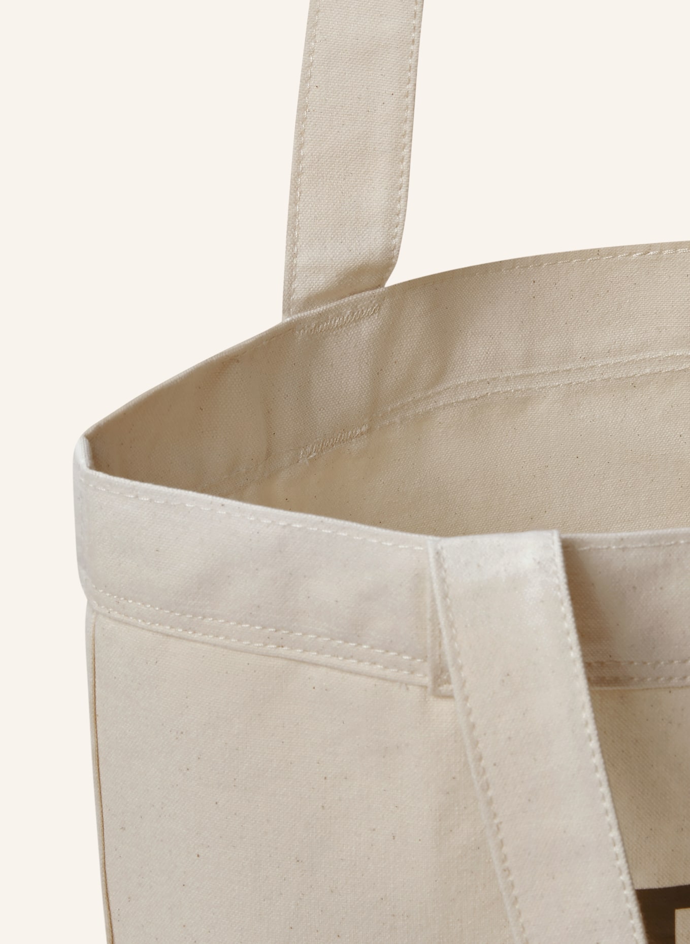 THE NORTH FACE Shopper: CREME / DUNKELBRAUN