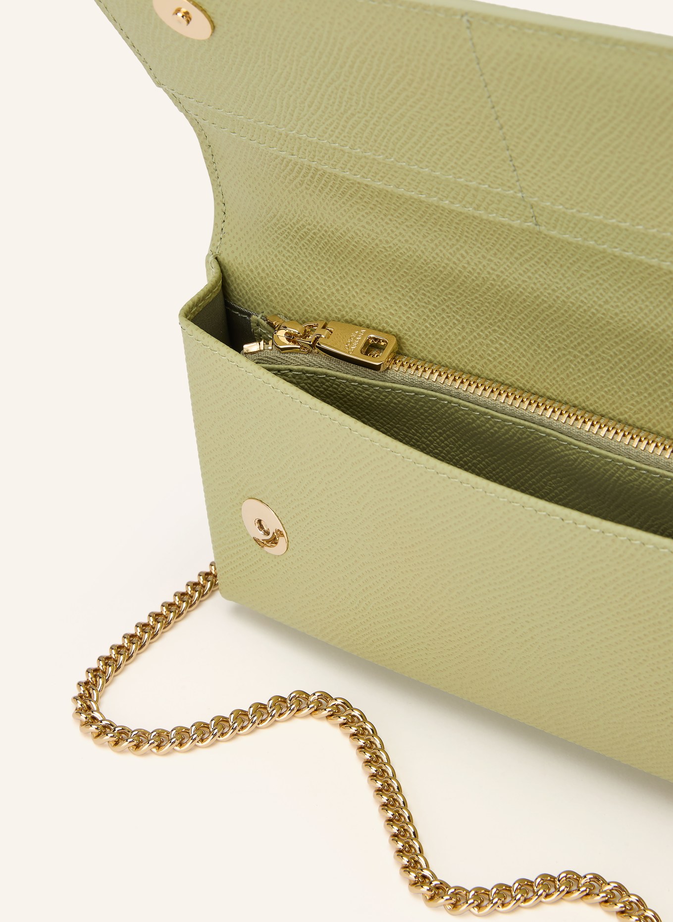 DOLCE & GABBANA Sac à bandoulière MISS SICILY MINI: GRIS CLAIR / GRIS FONCÉ