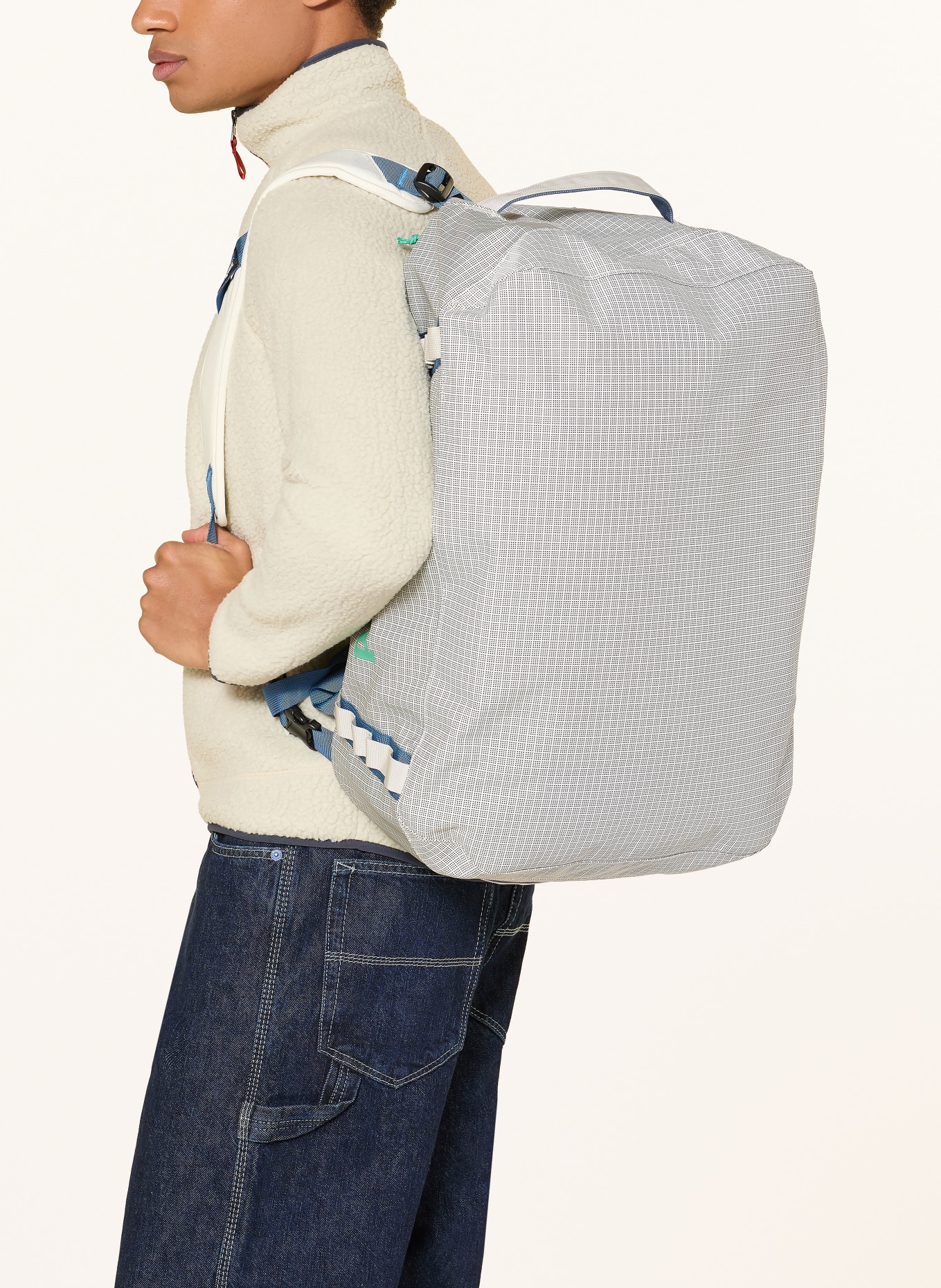 patagonia Reistas BLACK HOLE® 40 l: CRÈME / GROEN / BLAUW