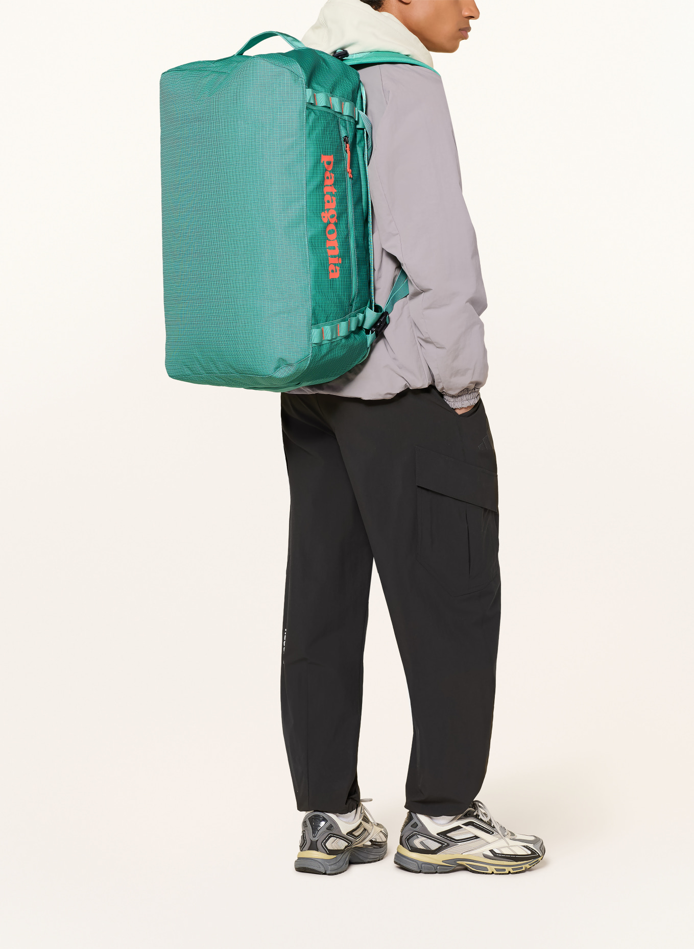 patagonia Reistas BLACK HOLE® 55 l: GROEN / ORANJE