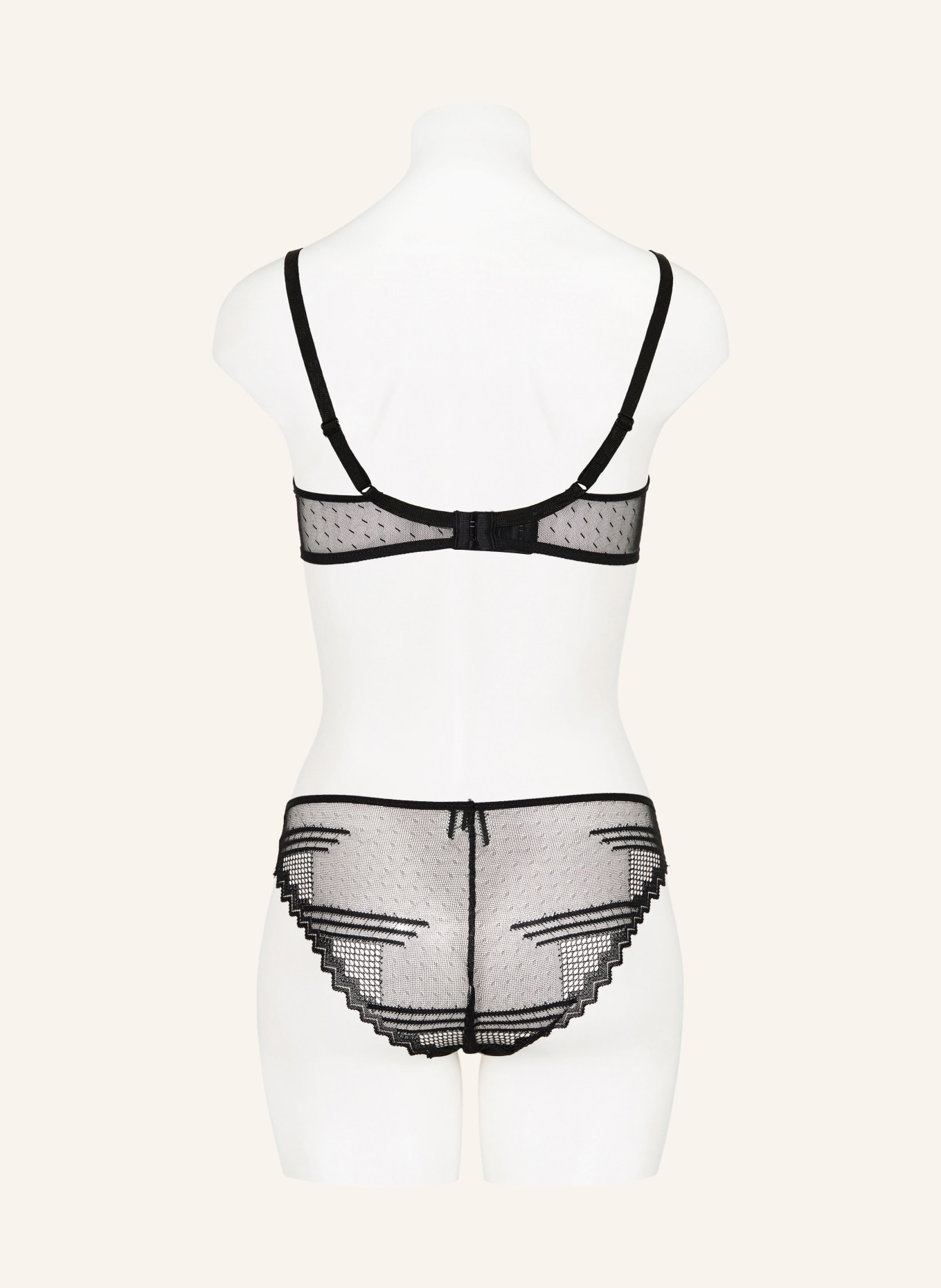 Passionata Biustonosz z fiszbinami RODEO: CZARNY