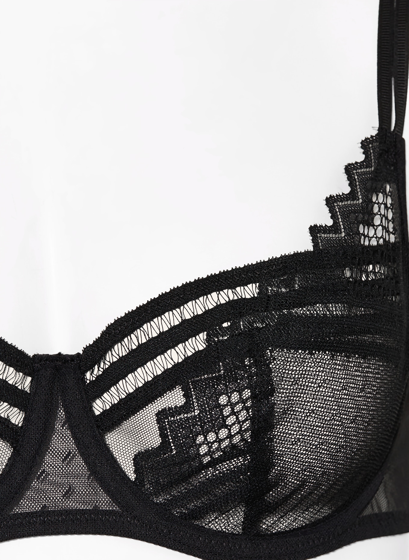 Passionata Biustonosz z fiszbinami RODEO: CZARNY