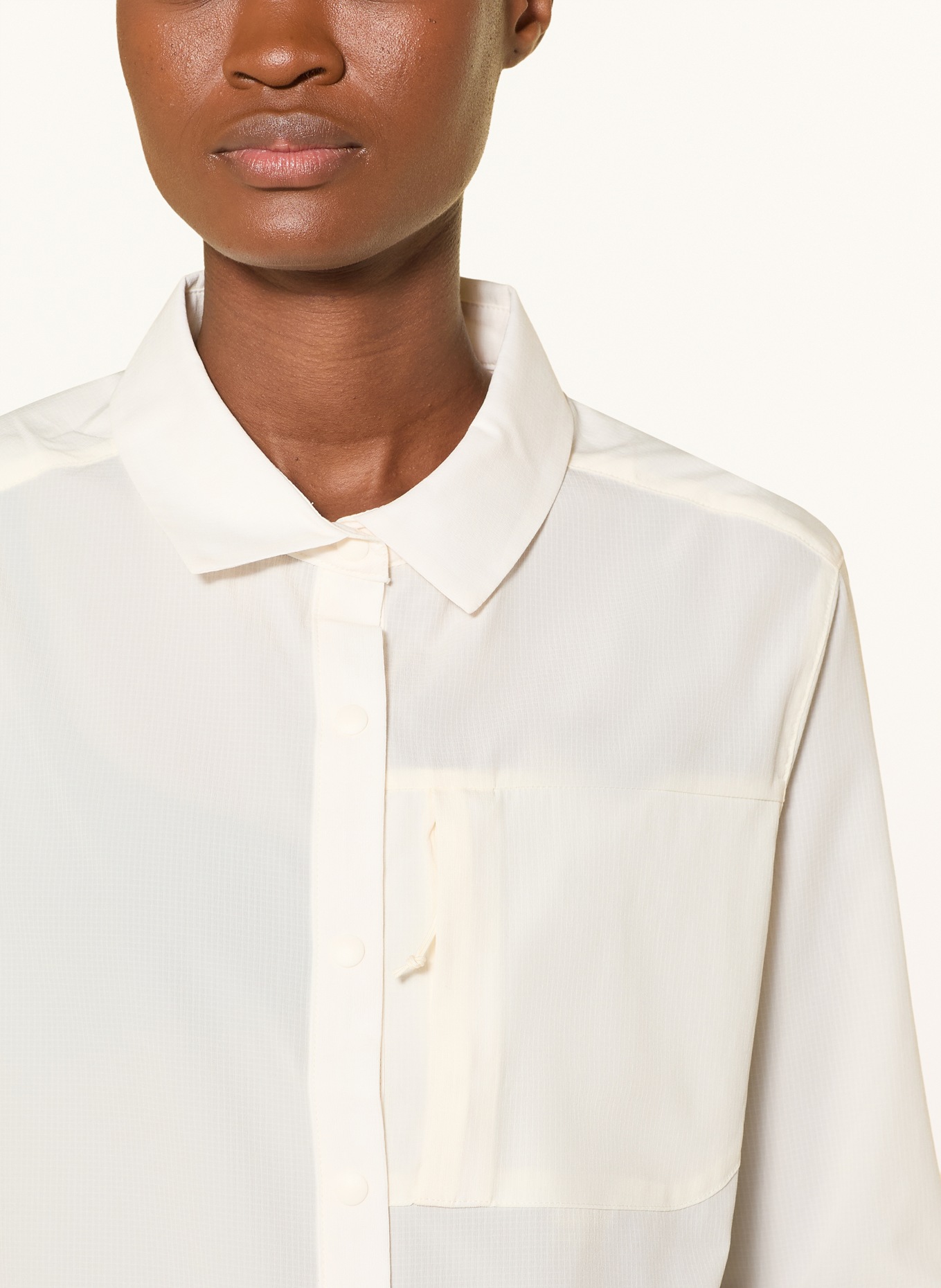 odlo Outdoor-Bluse ESSENTIAL: ECRU