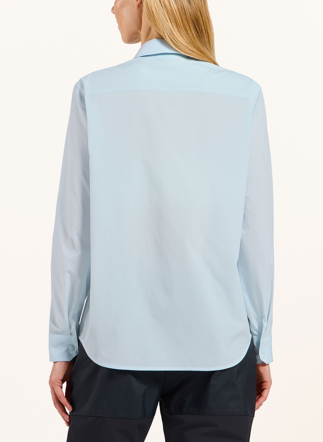 odlo Outdoor blouse ESSENTIAL: LIGHT BLUE