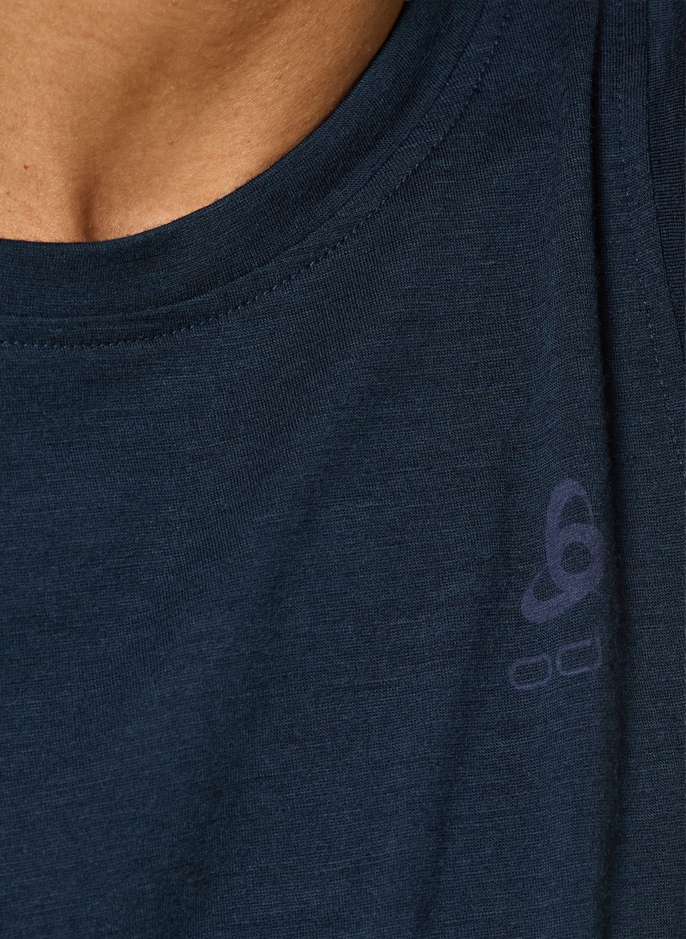 odlo Funktionswäsche-Top NATURAL MERINO 160 aus Merinowolle: DUNKELBLAU