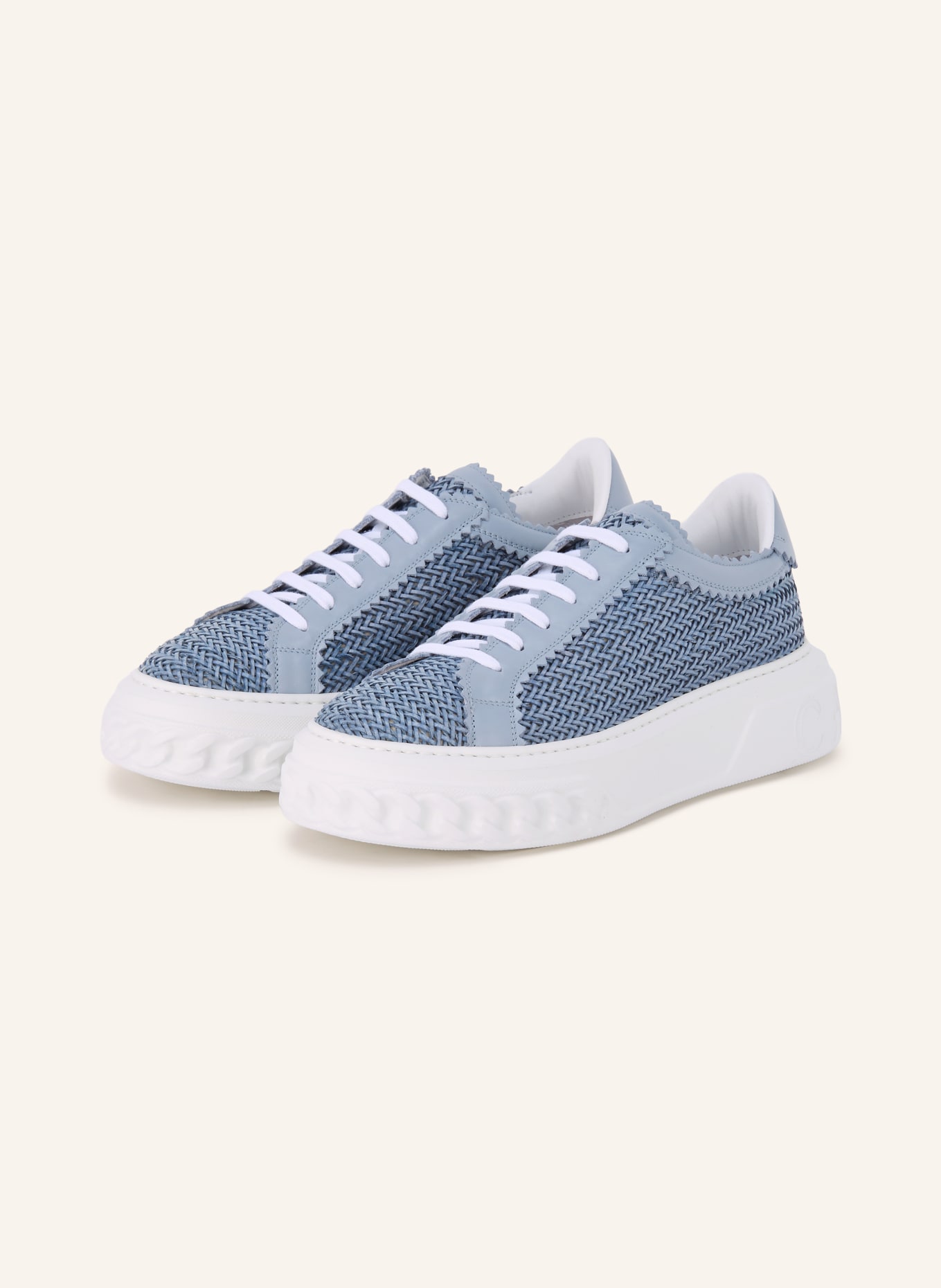CASADEI Sneaker OFF ROAD: BLAUW