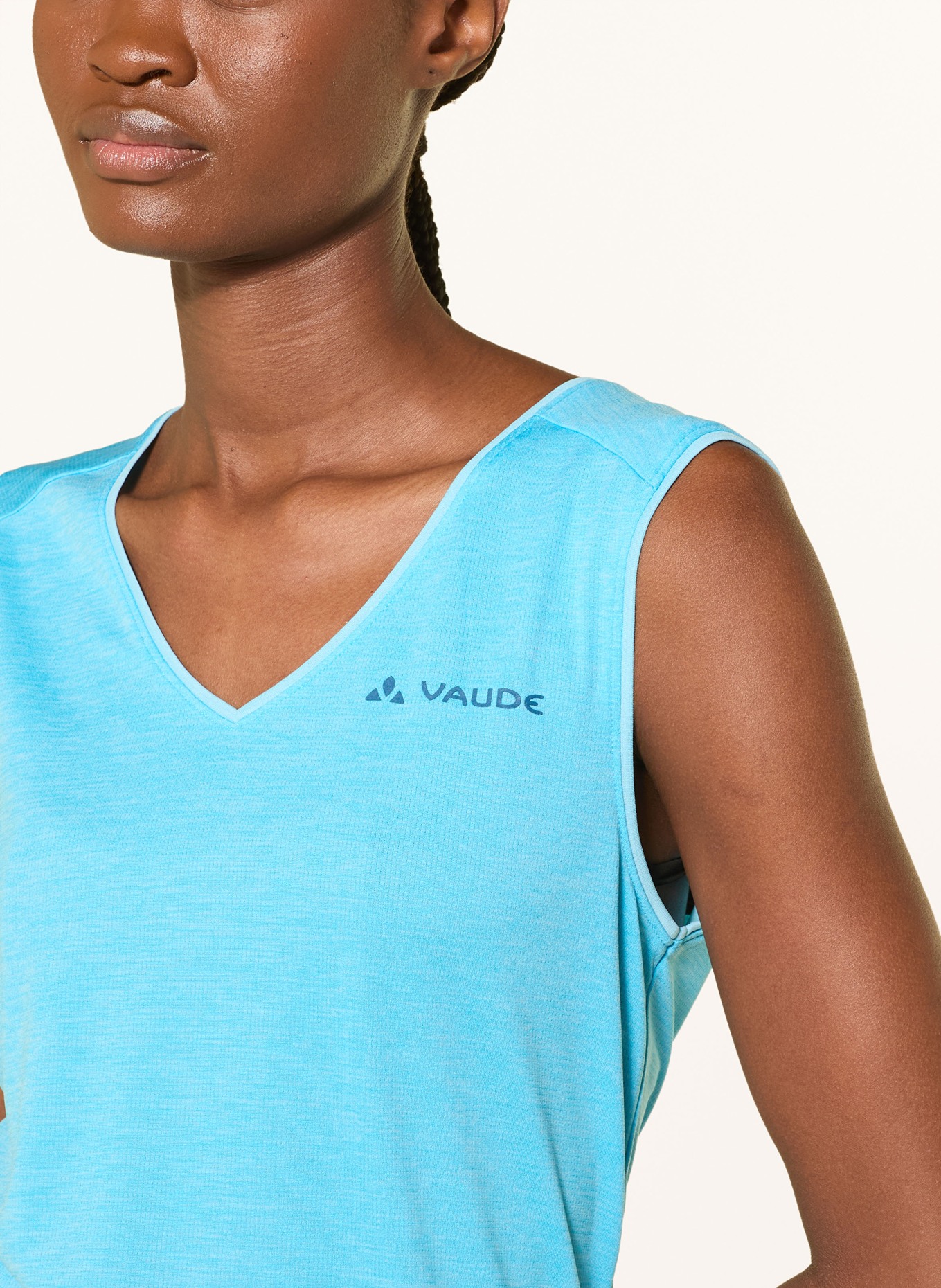 VAUDE Top ESSENTIAL: TURQUOISE