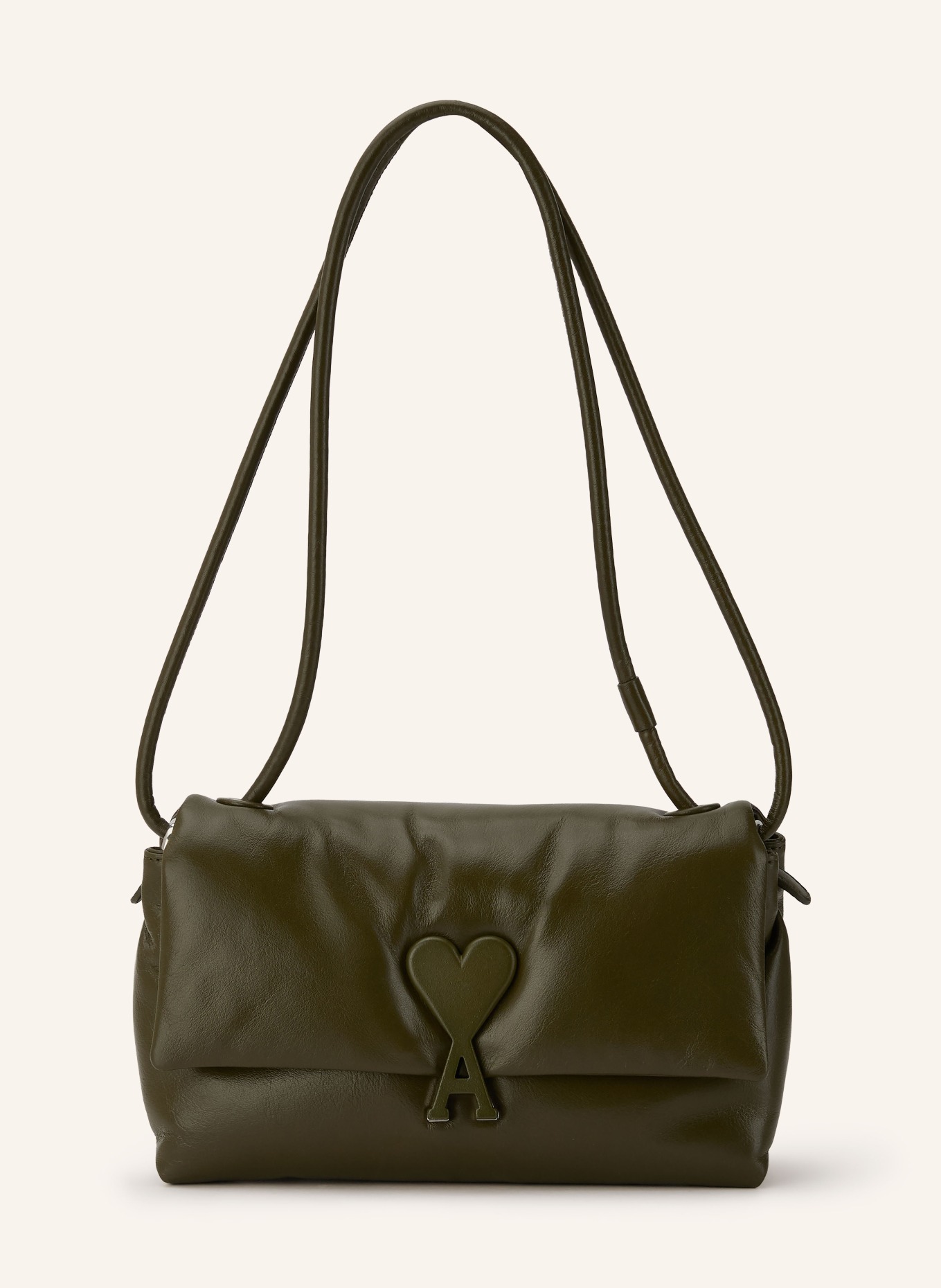 AMI PARIS Schoudertas VOULEZ VOUS: KAKI