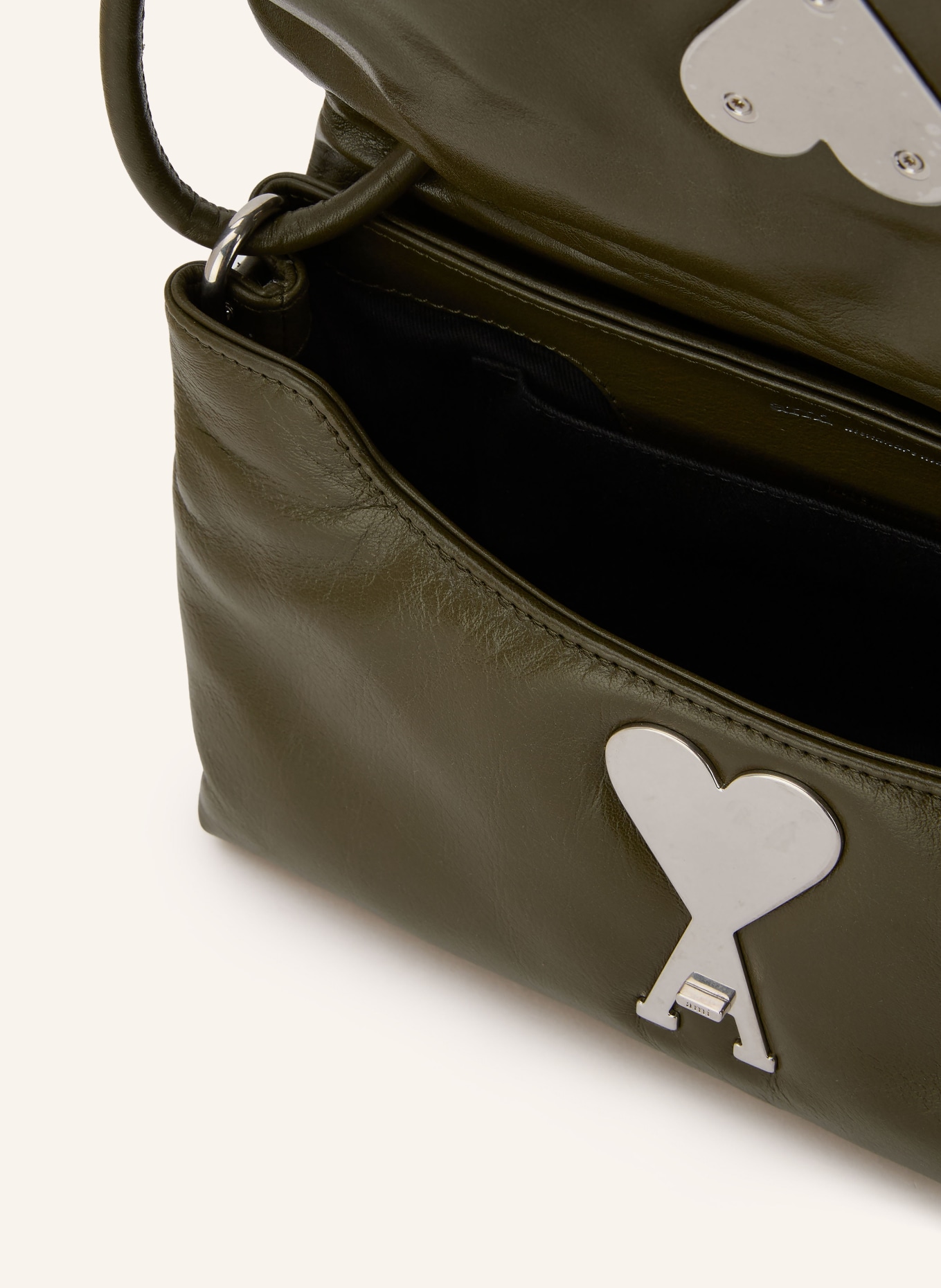 AMI PARIS Schoudertas VOULEZ VOUS: KAKI