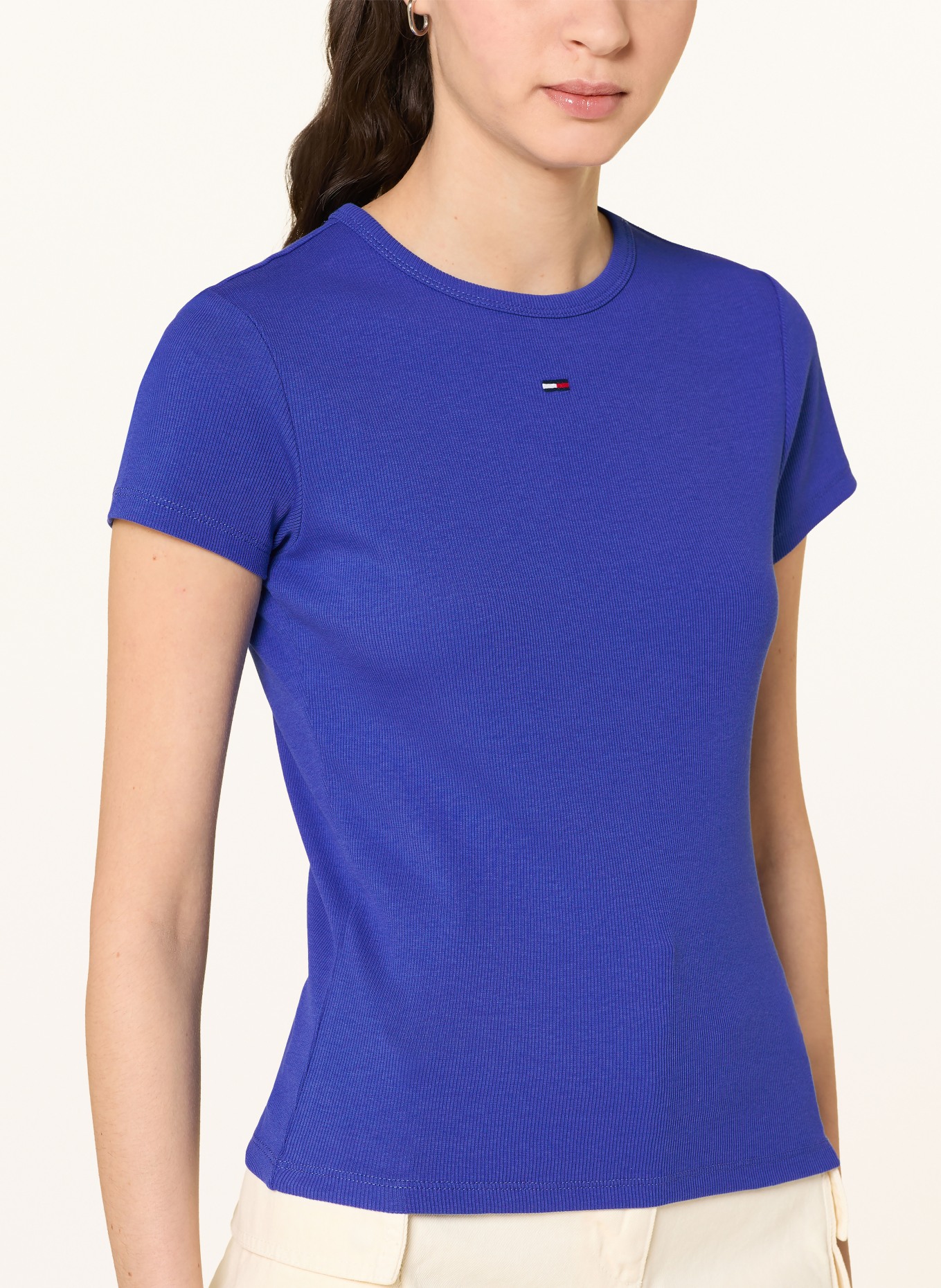TOMMY JEANS T-Shirt: BLAU