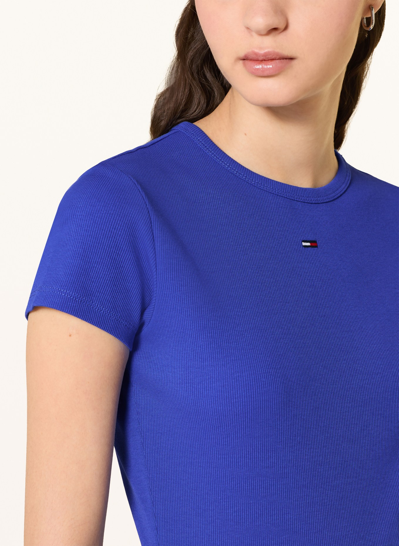 TOMMY JEANS T-Shirt: BLAU