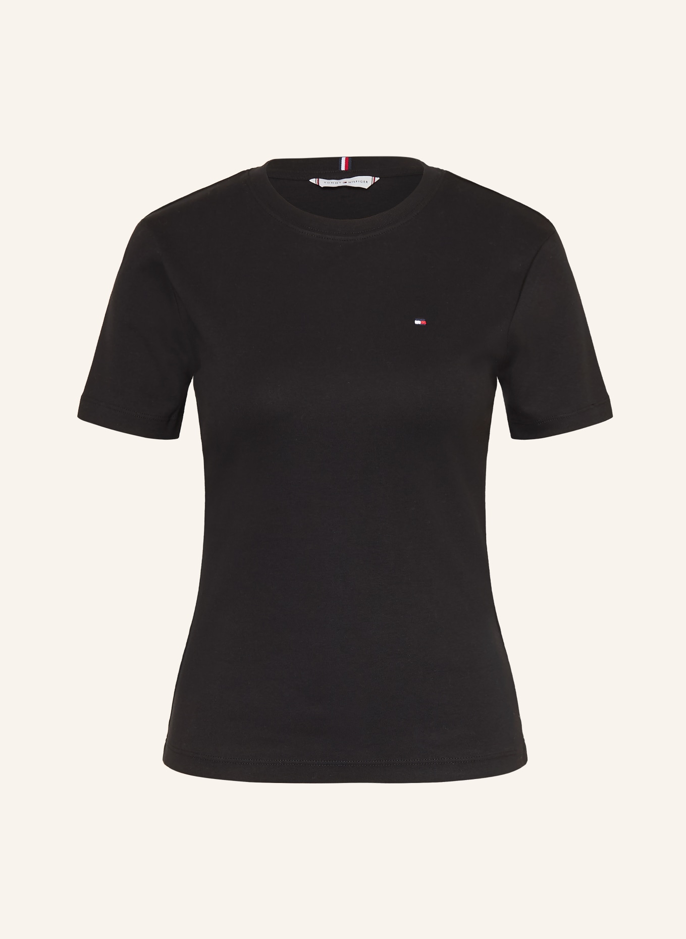 TOMMY HILFIGER T-shirt: BLACK