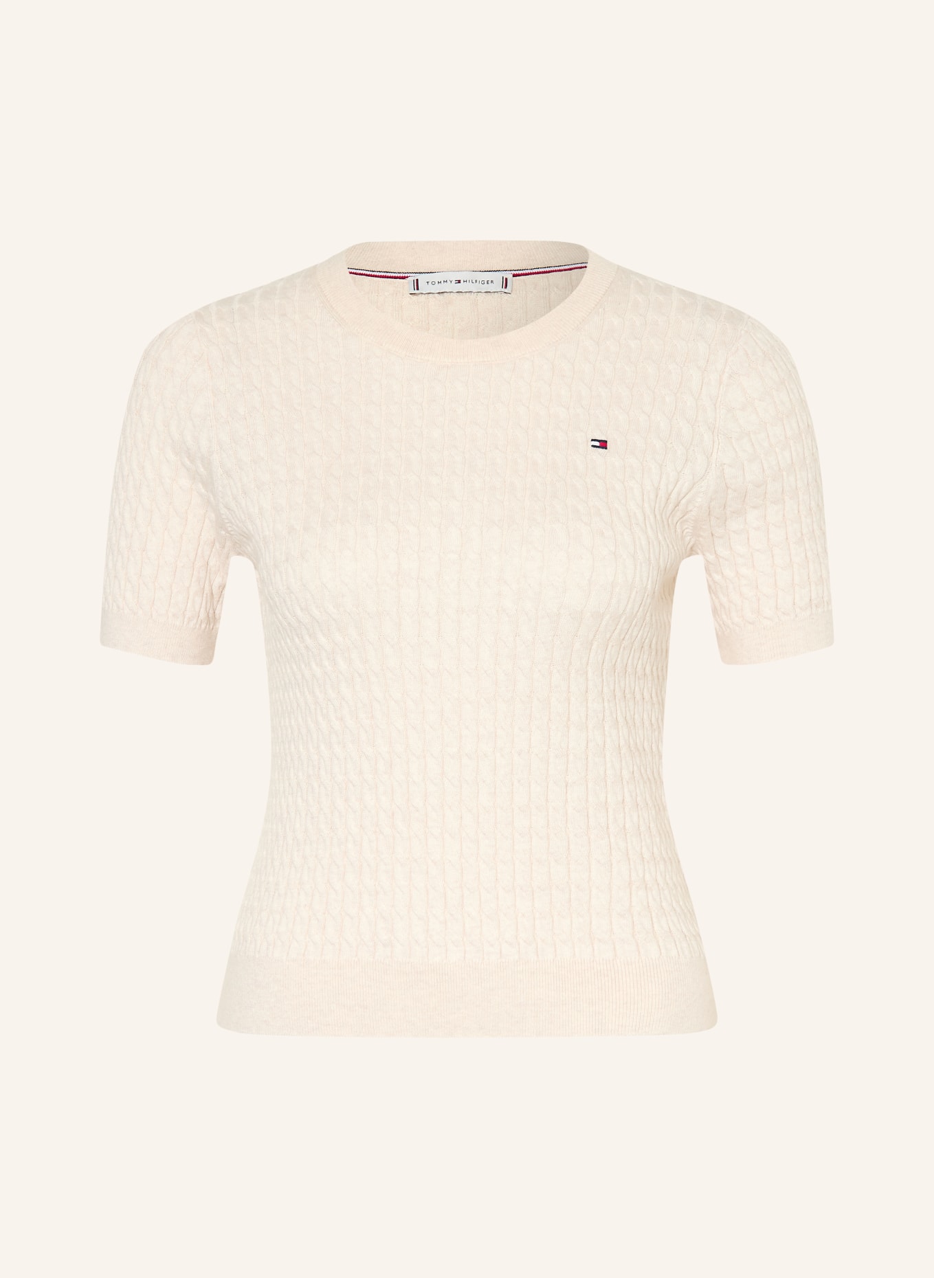 TOMMY HILFIGER gebreide trui: BEIGE