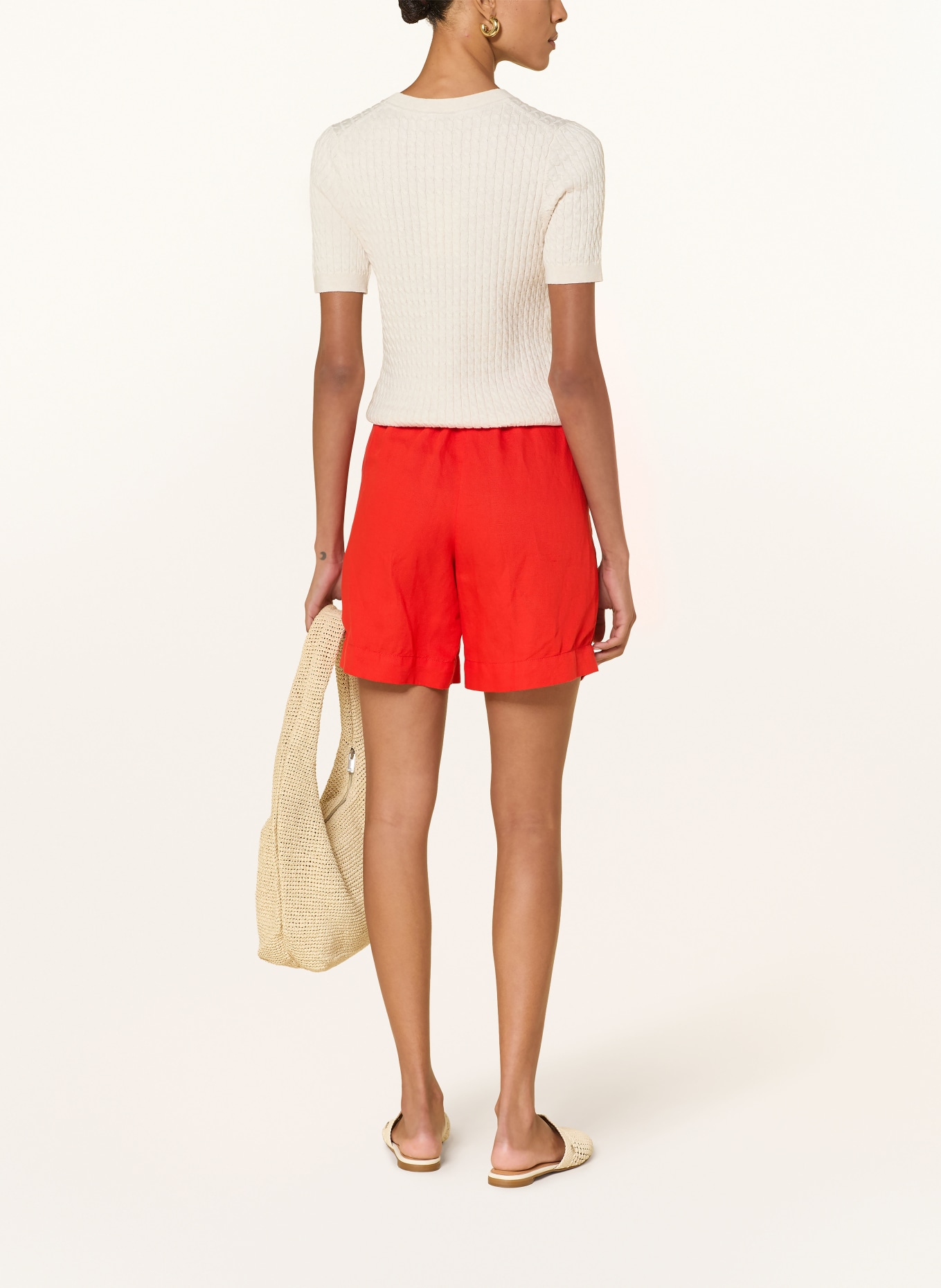 TOMMY HILFIGER gebreide trui: BEIGE