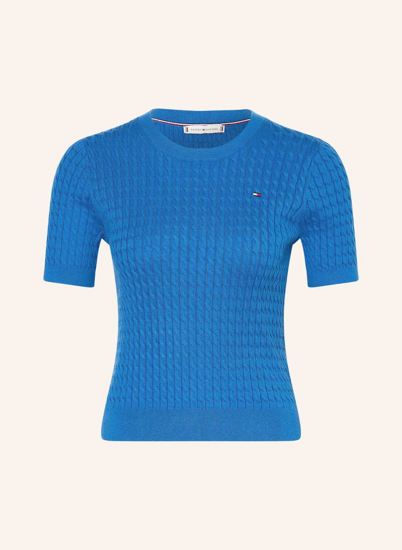 TOMMY HILFIGER gebreide trui: BLAUW