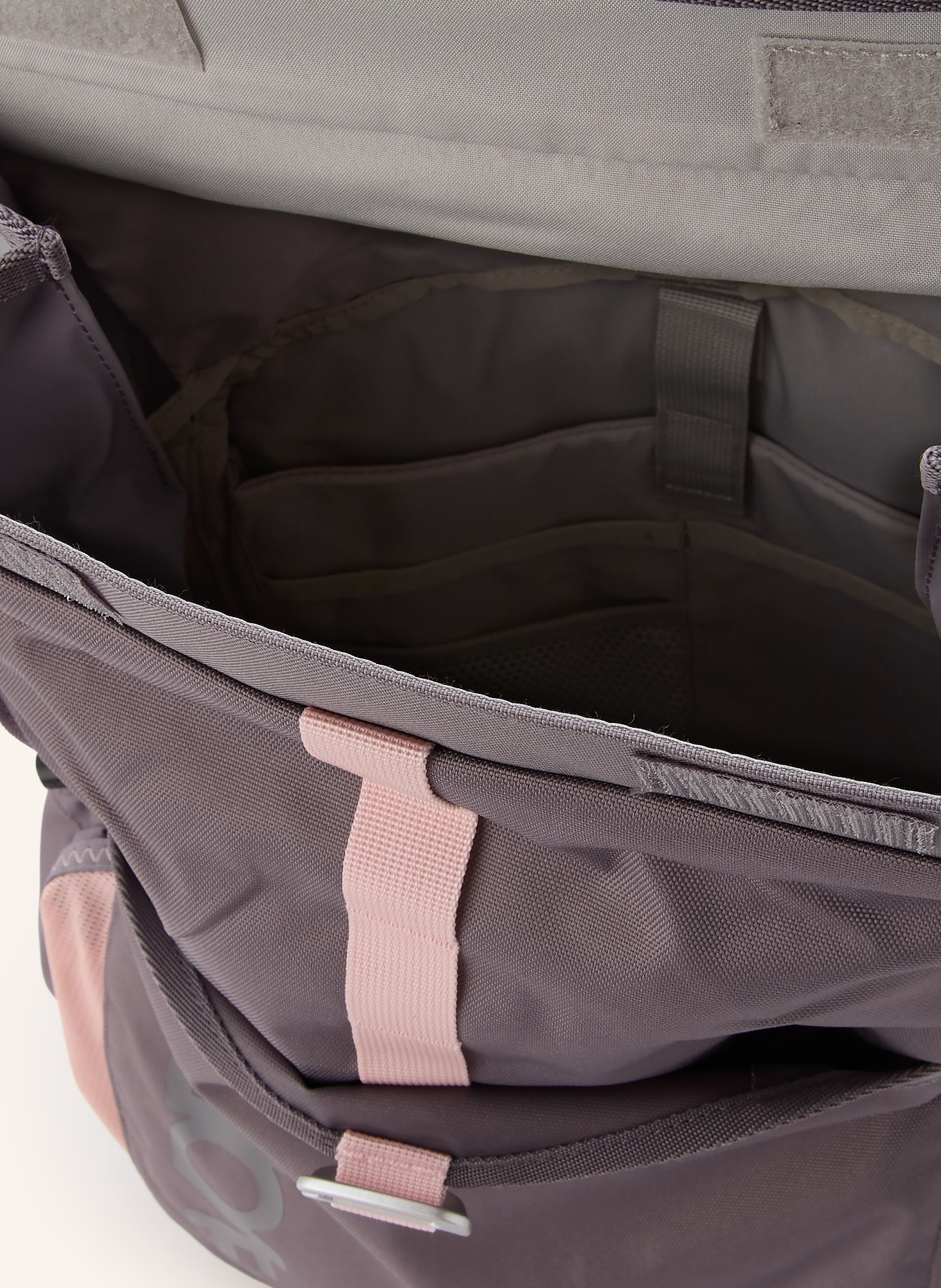 AEVOR Sac à dos ROLL PACK 20 l avec compartiment pour ordinateur portable: GRIS FONCÉ / ROSE