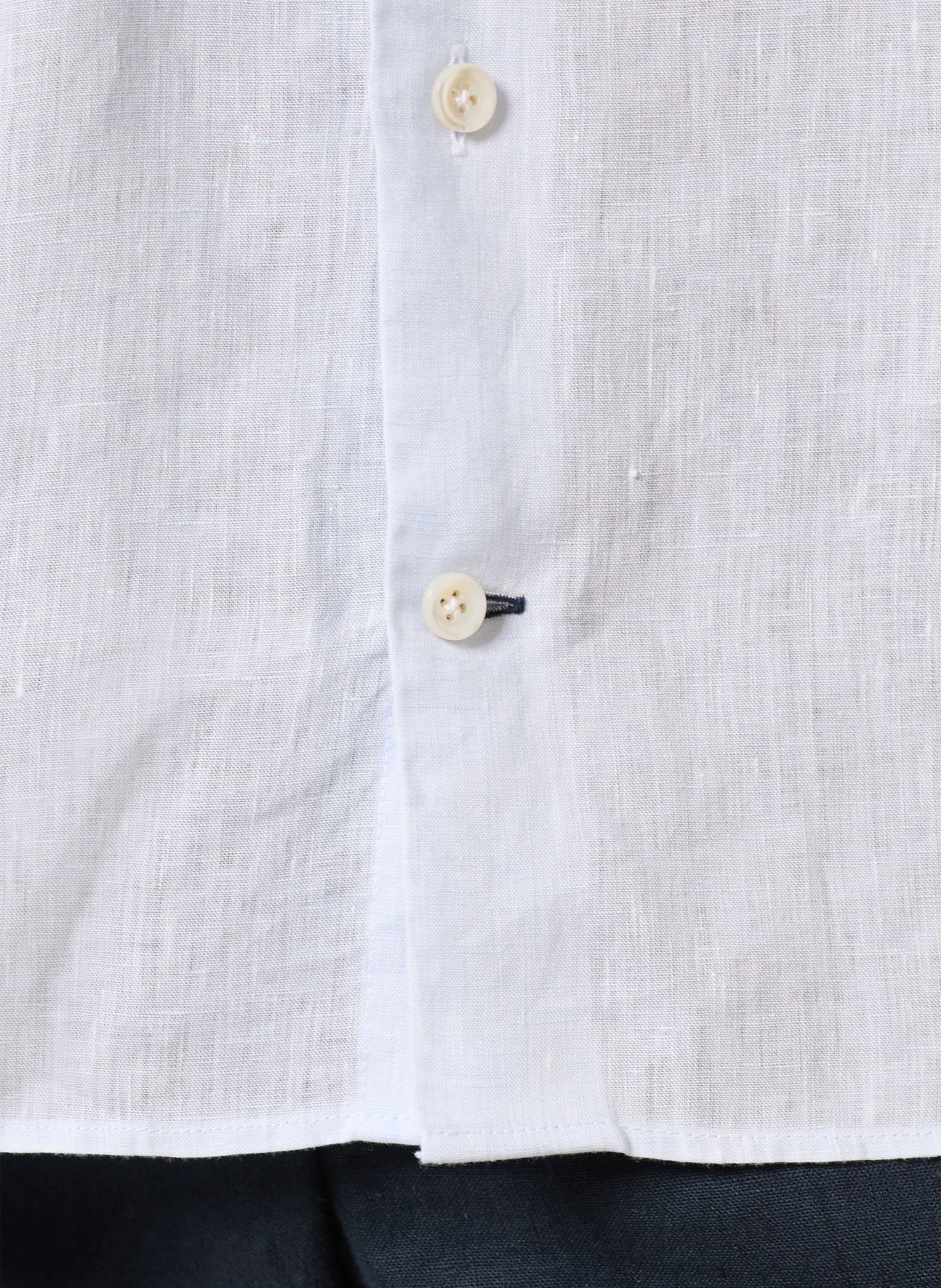 OLYMP SIGNATURE Leinenhemd tailored fit: HELLBLAU