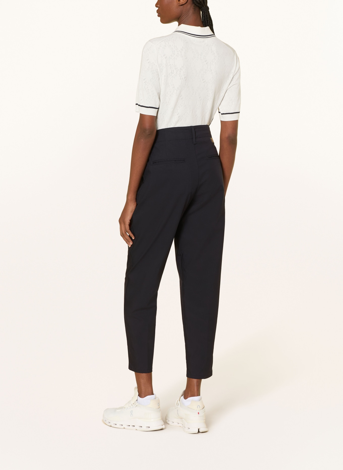 ALBERTO 7/8-Golfhose ALINA: DUNKELBLAU