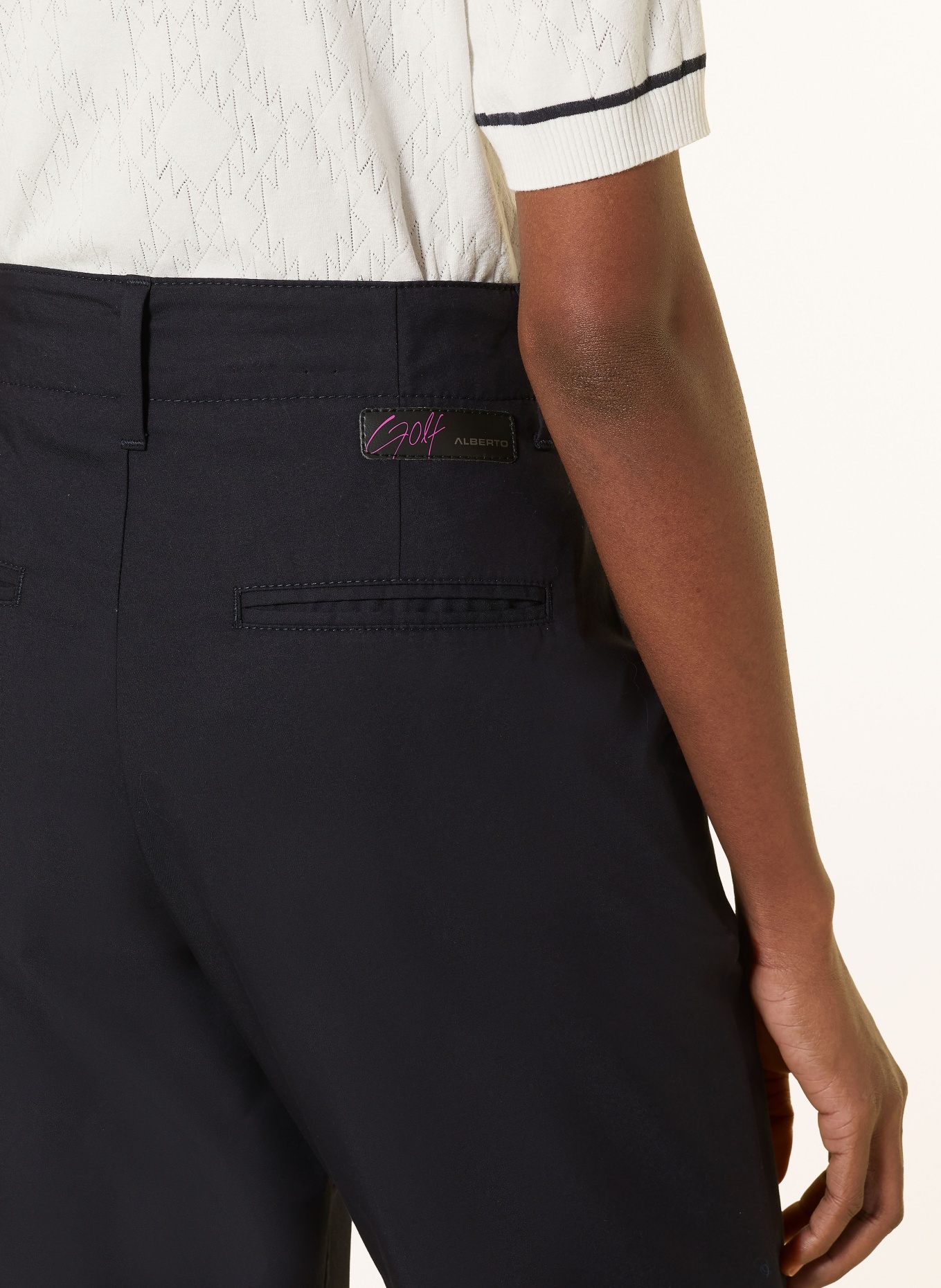 ALBERTO 7/8-Golfhose ALINA: DUNKELBLAU